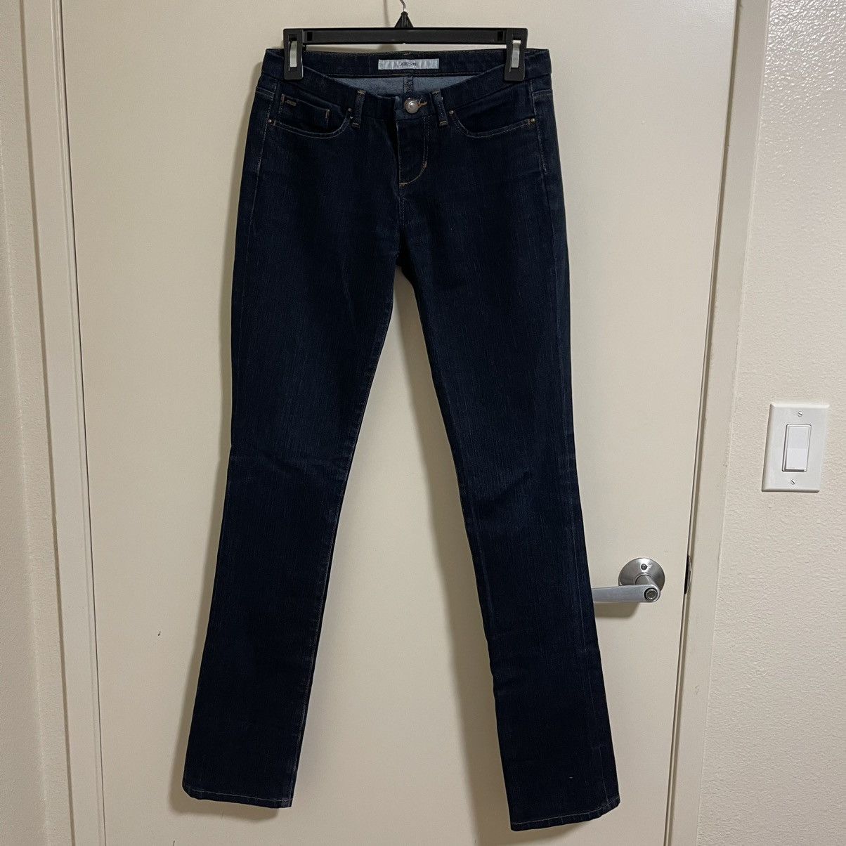 Joe's Joe's Jeans Cigarette Straight Leg Low Rise Skinny Jeans Size 25" / US 0 / IT 36 - 1 Thumbnail