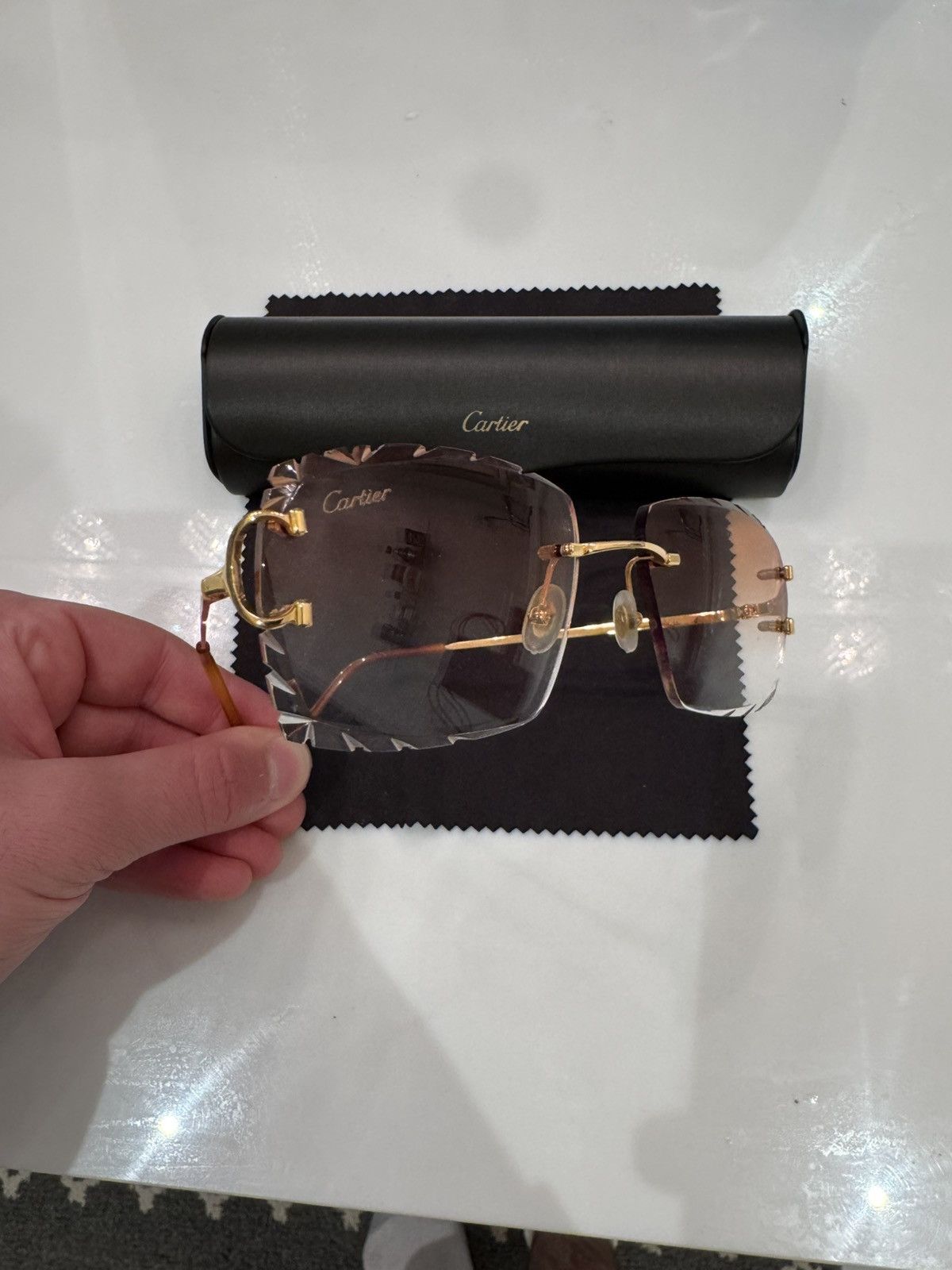 Cartier Cartier sunglasses big c Size ONE SIZE - 3 Thumbnail