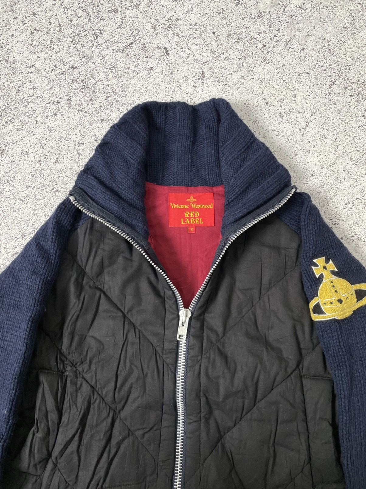 Vintage Vivienne Westwood Orb Logo Red Label Knitt Jacket Size M / US 6-8 / IT 42-44 - 3 Thumbnail
