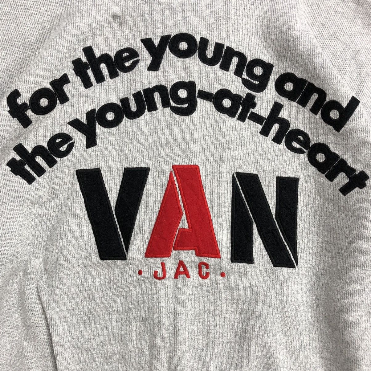 Japanese Brand × Van Vintage Van Jac Japan Streetwear Embroidery Boxy Zip Hoodie Size US L / EU 52-54 / 3 - 3 Thumbnail