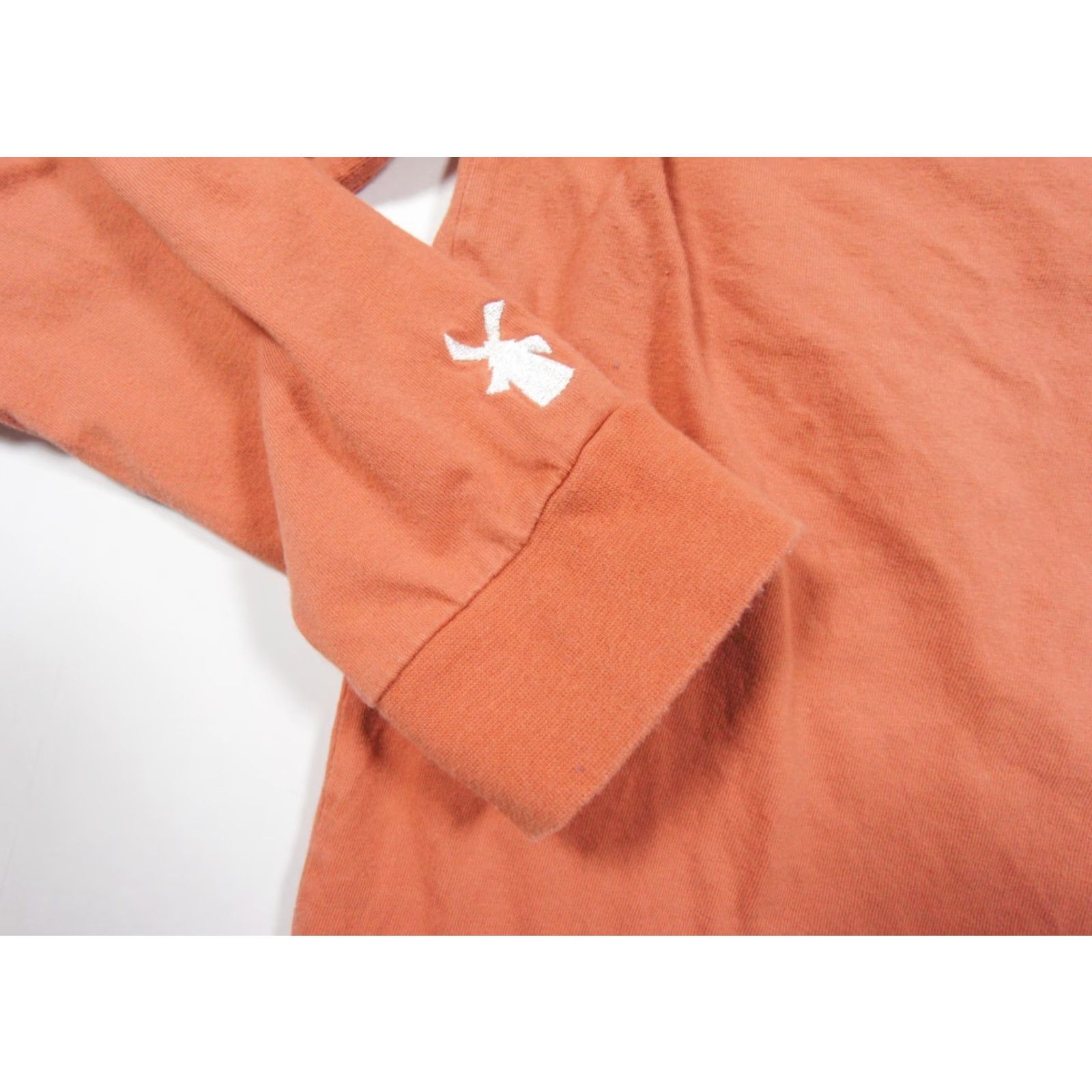 Vintage Dutch Bros Coffee Shirt Womens Medium Peach Long Sleeve Crewneck Ladies Tee Size M / US 6-8 / IT 42-44 - 5 Thumbnail