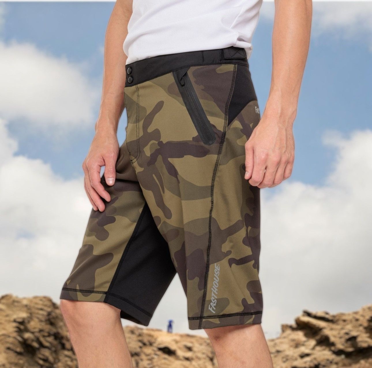 Other Fasthouse Men’s Crossline 2.0 Bike Shorts Sz 38 / XL Size US 38 / EU 54 - 1 Thumbnail
