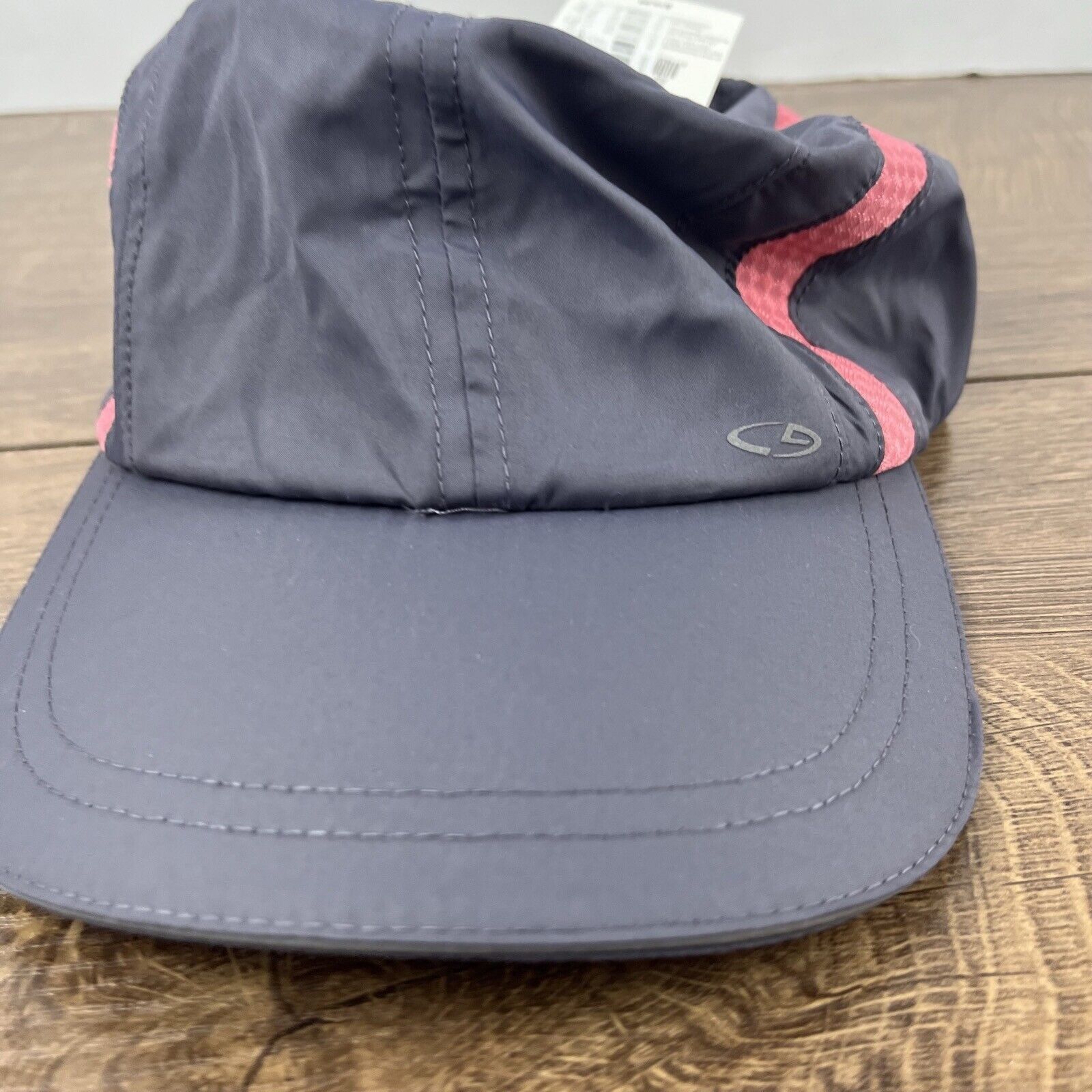 Champion Womens Running Hat Athletic Hat Gray Adjustable Hat Champion Size ONE SIZE - 5 Thumbnail
