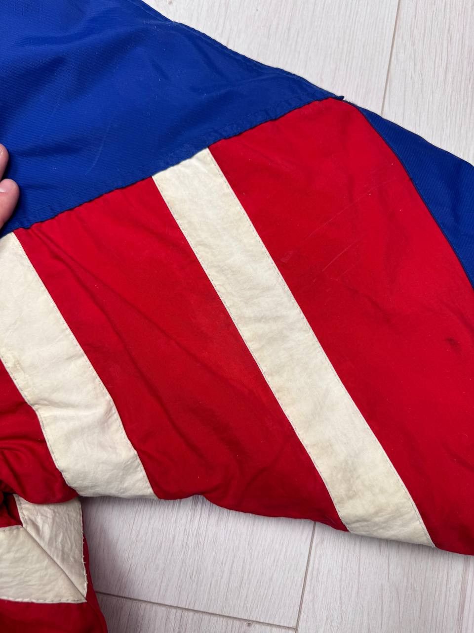 NHL Vintage 90s NHL Starter New York Rangers Half Zip Jacket Size US L / EU 52-54 / 3 - 11 Thumbnail