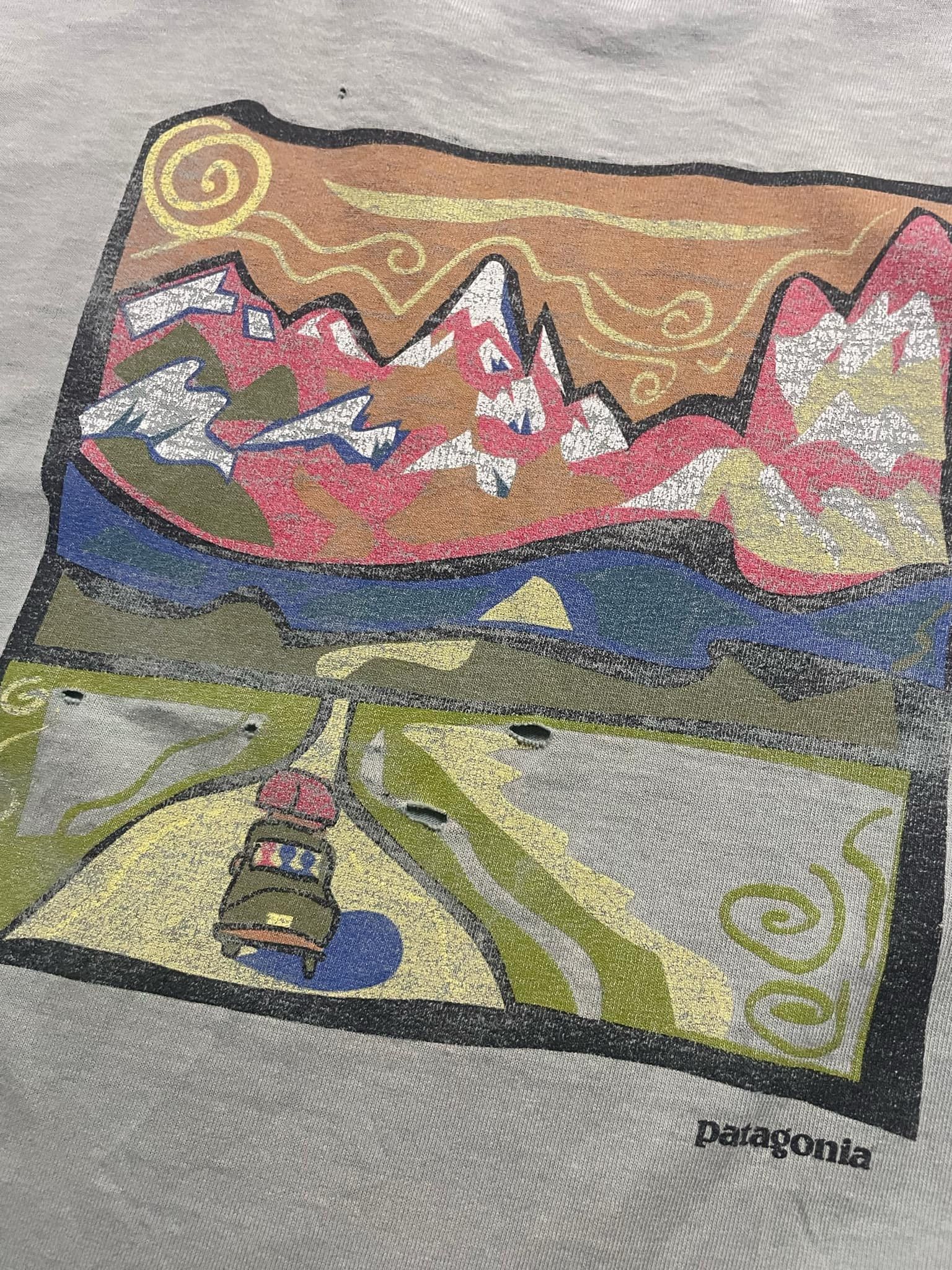 Patagonia Vintage Patagonia Thrashed Shirt Size US XL / EU 56 / 4 - 6 Thumbnail