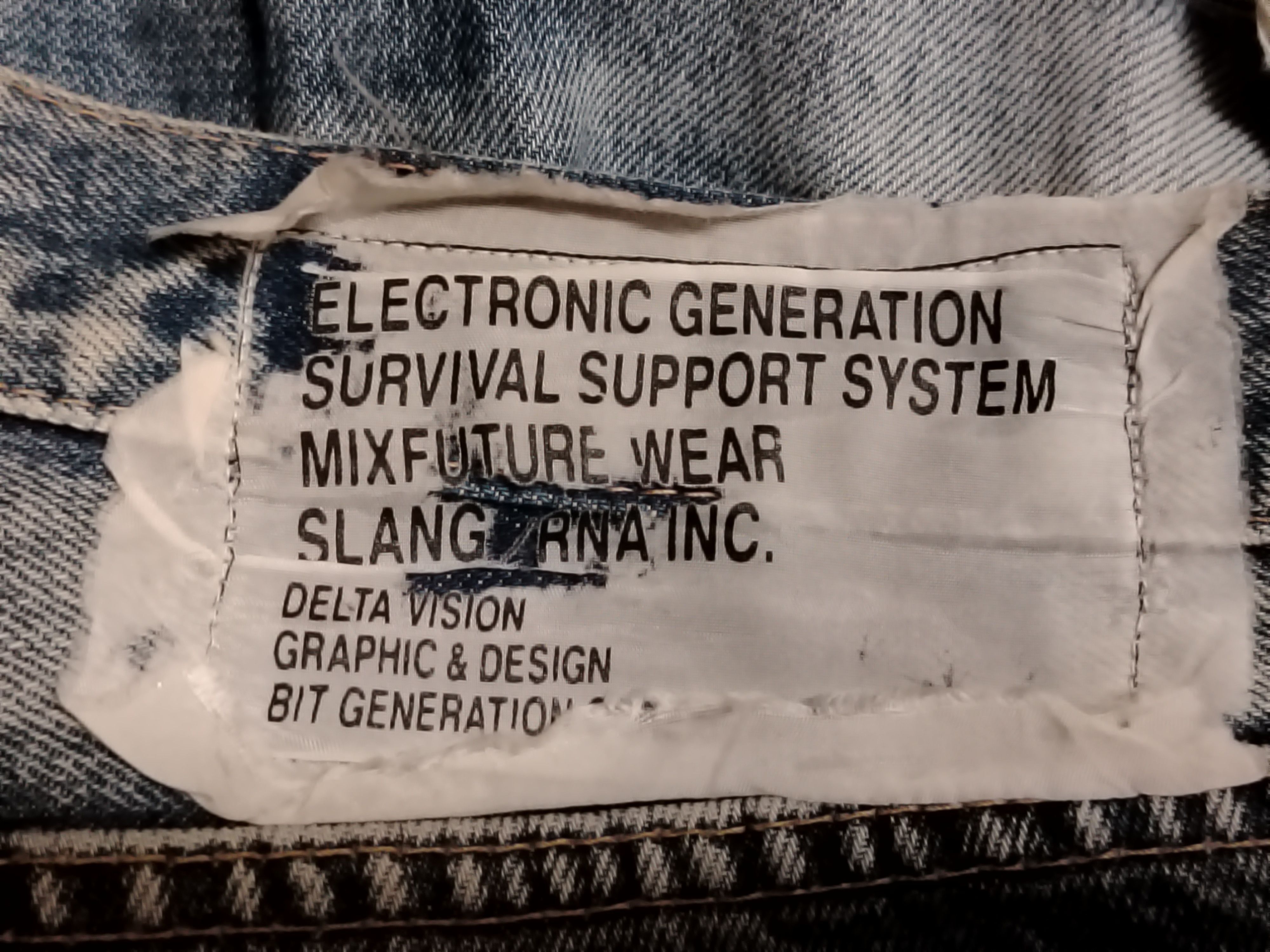 Japanese Brand RNA Slang Inc Electronic Generation Survival Size US 32 / EU 48 - 12 Thumbnail