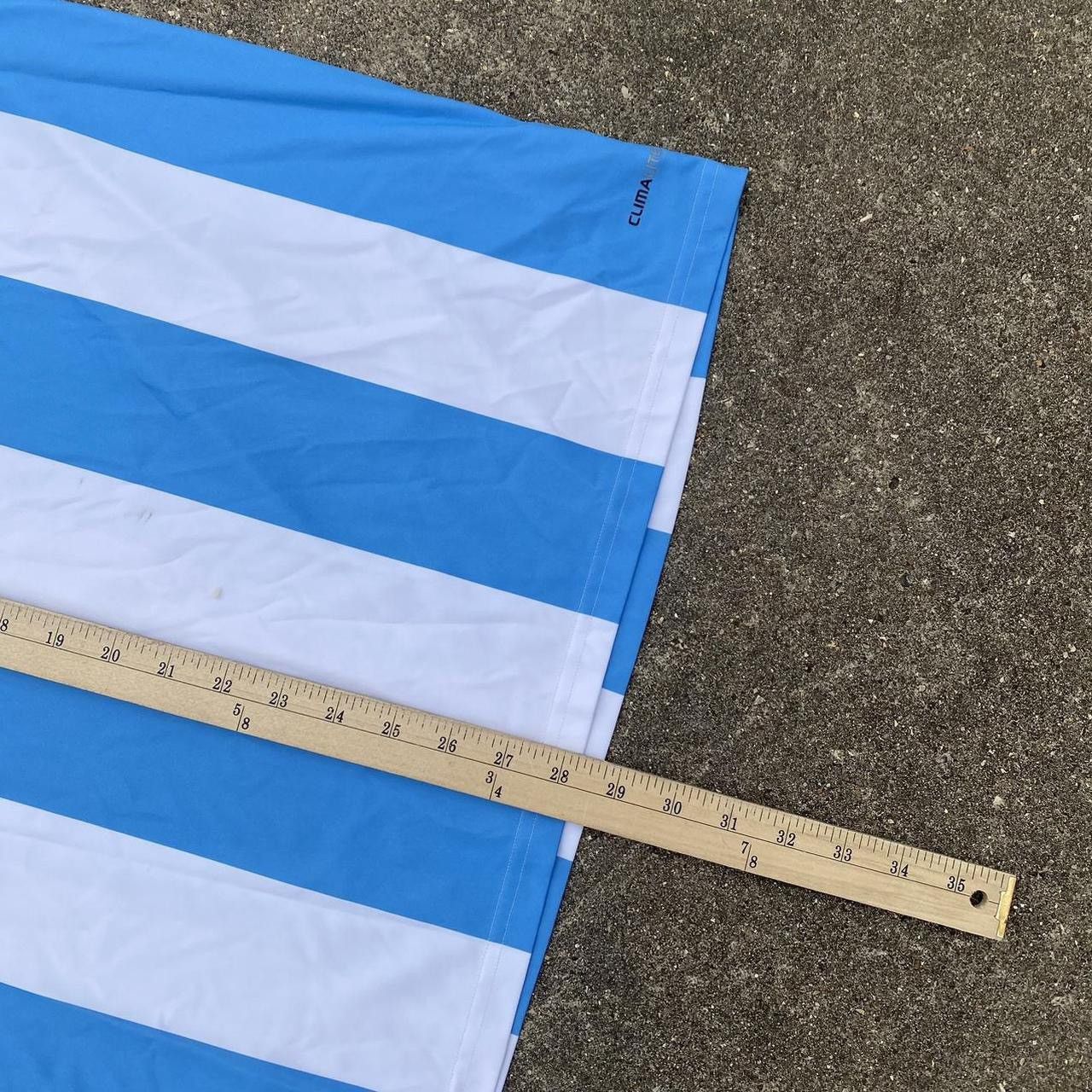 Adidas Vintage Argentina Adidas striped soccer jersey Size US L / EU 52-54 / 3 - 4 Thumbnail