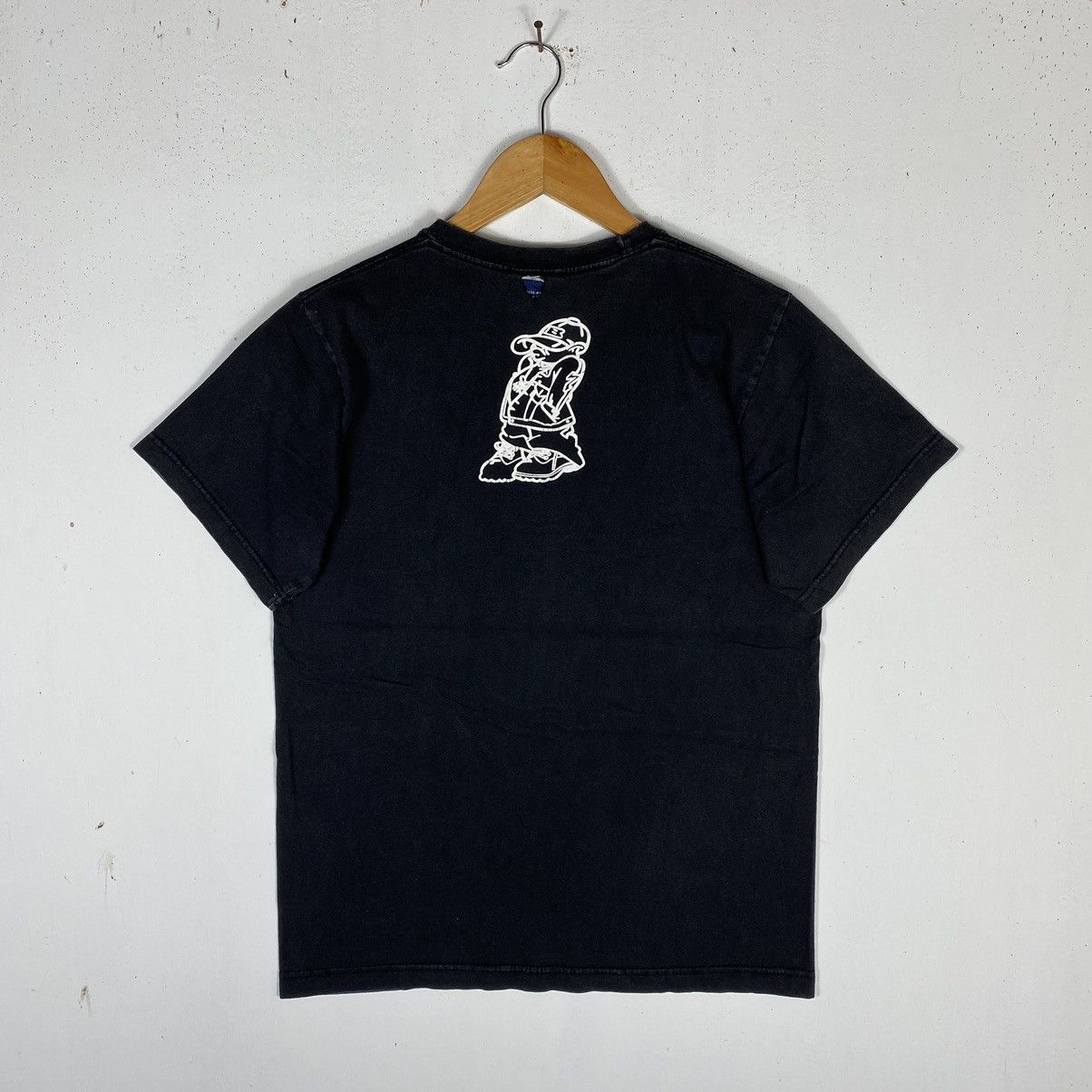 Rap Tees × Vintage VINTAGE 90's SCHOOL OF HARD KNOCKS HIP-HOP DJ TEE Size US S / EU 44-46 / 1 - 5 Thumbnail