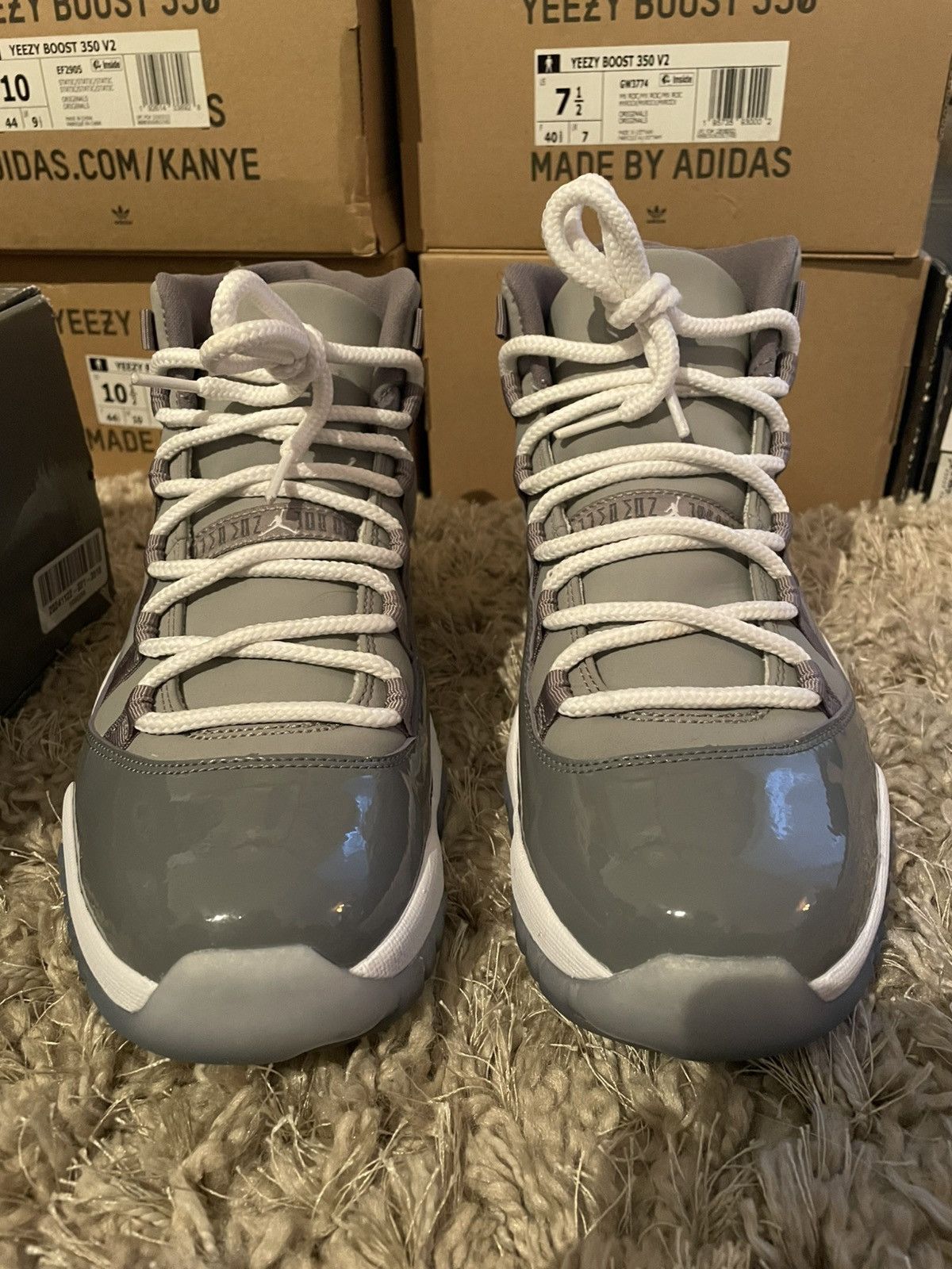 Jordan Brand Jordan 11 Cool Grey 2011 Release Size US 9 / EU 42 - 4 Thumbnail