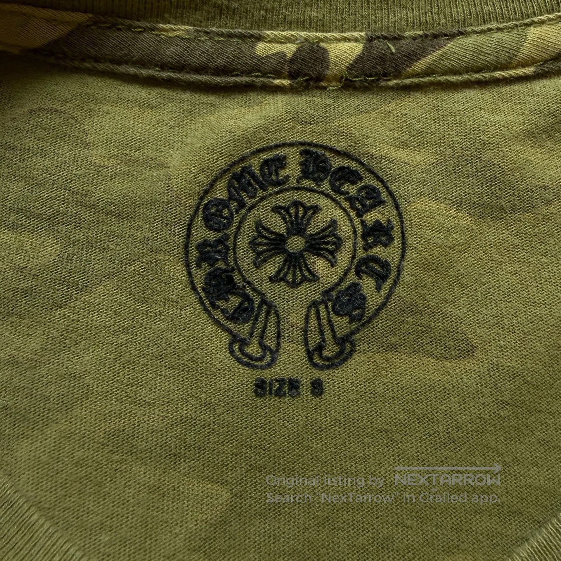 Vintage Vintage Chrome Hearts 00s Camo Tee. Size US M / EU 48-50 / 2 - 3 Thumbnail