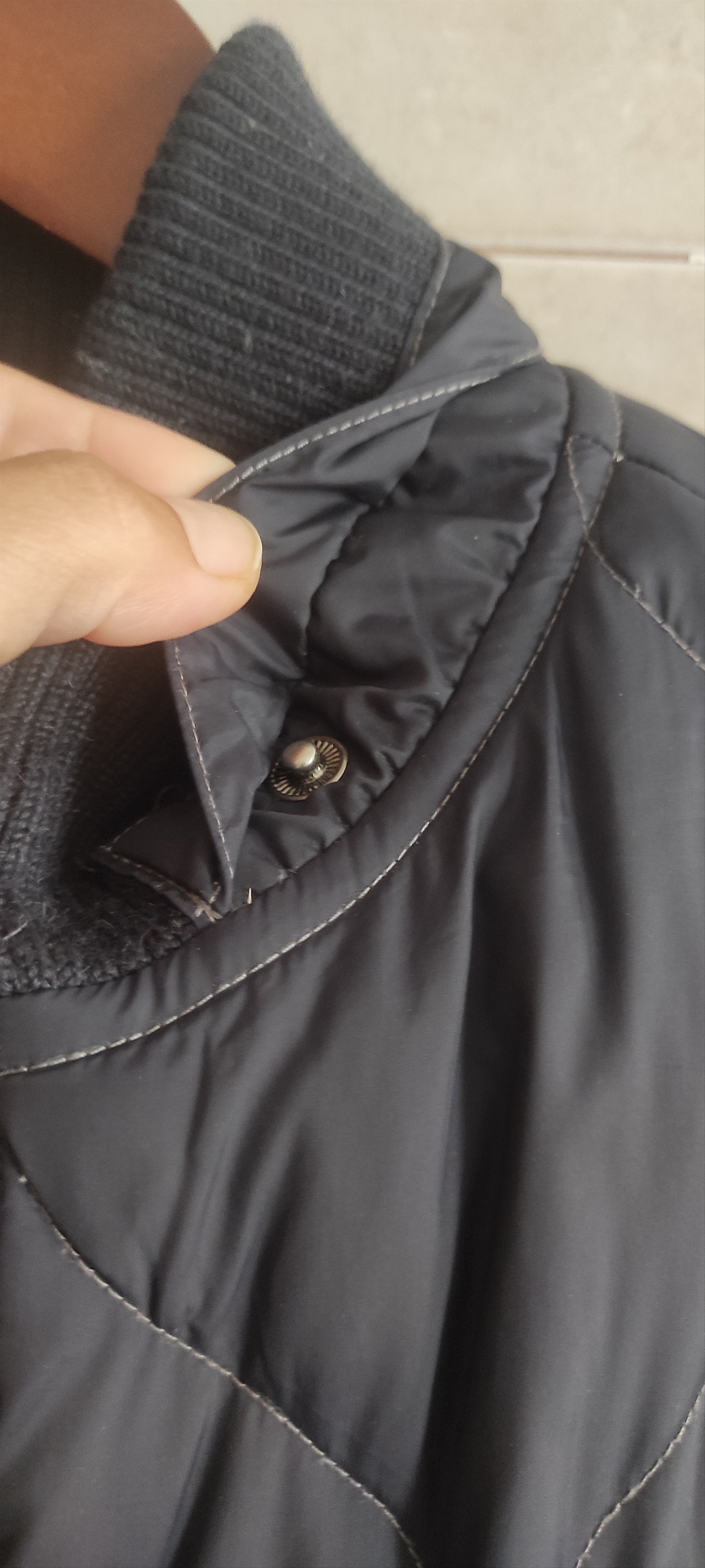 Woolrich Woolen Mills Woolrich Puffer Goose Down Full Zip Navy Outerwear Jacket Size US M / EU 48-50 / 2 - 15 Thumbnail