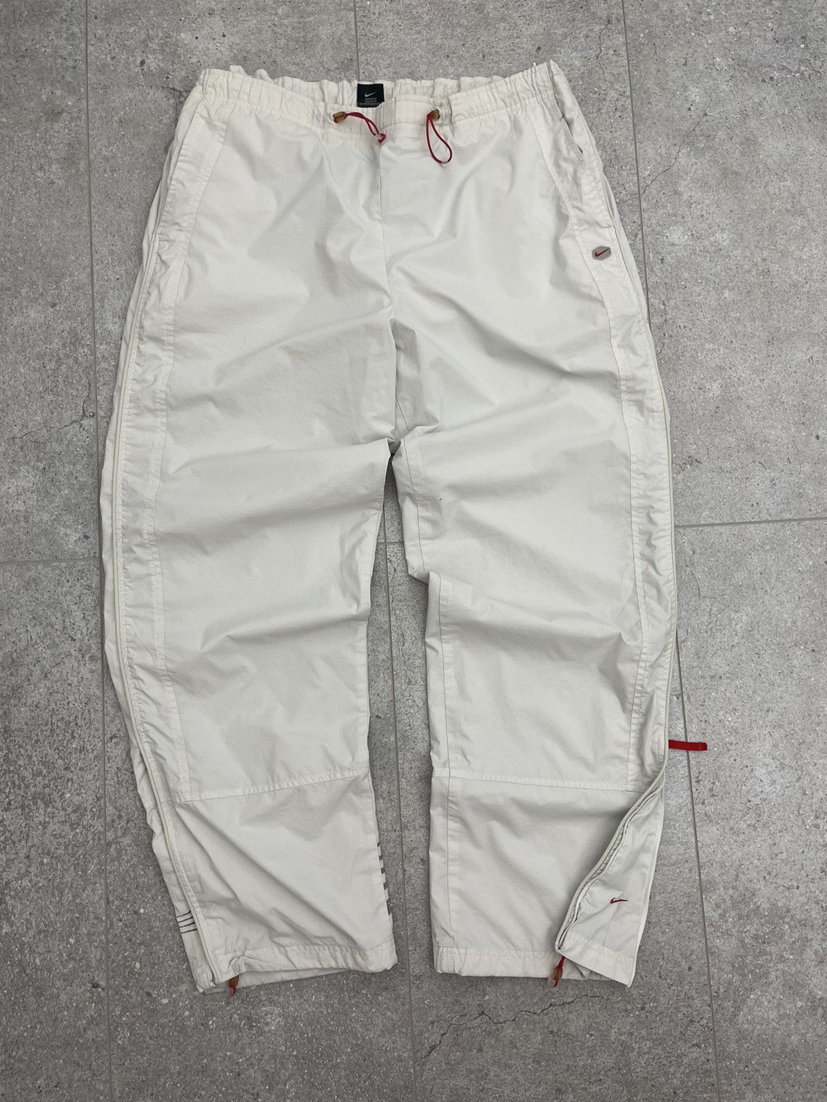Nike × Vintage Vintage Nike track pants triple swoosh Size US 34 / EU 50 - 4 Thumbnail