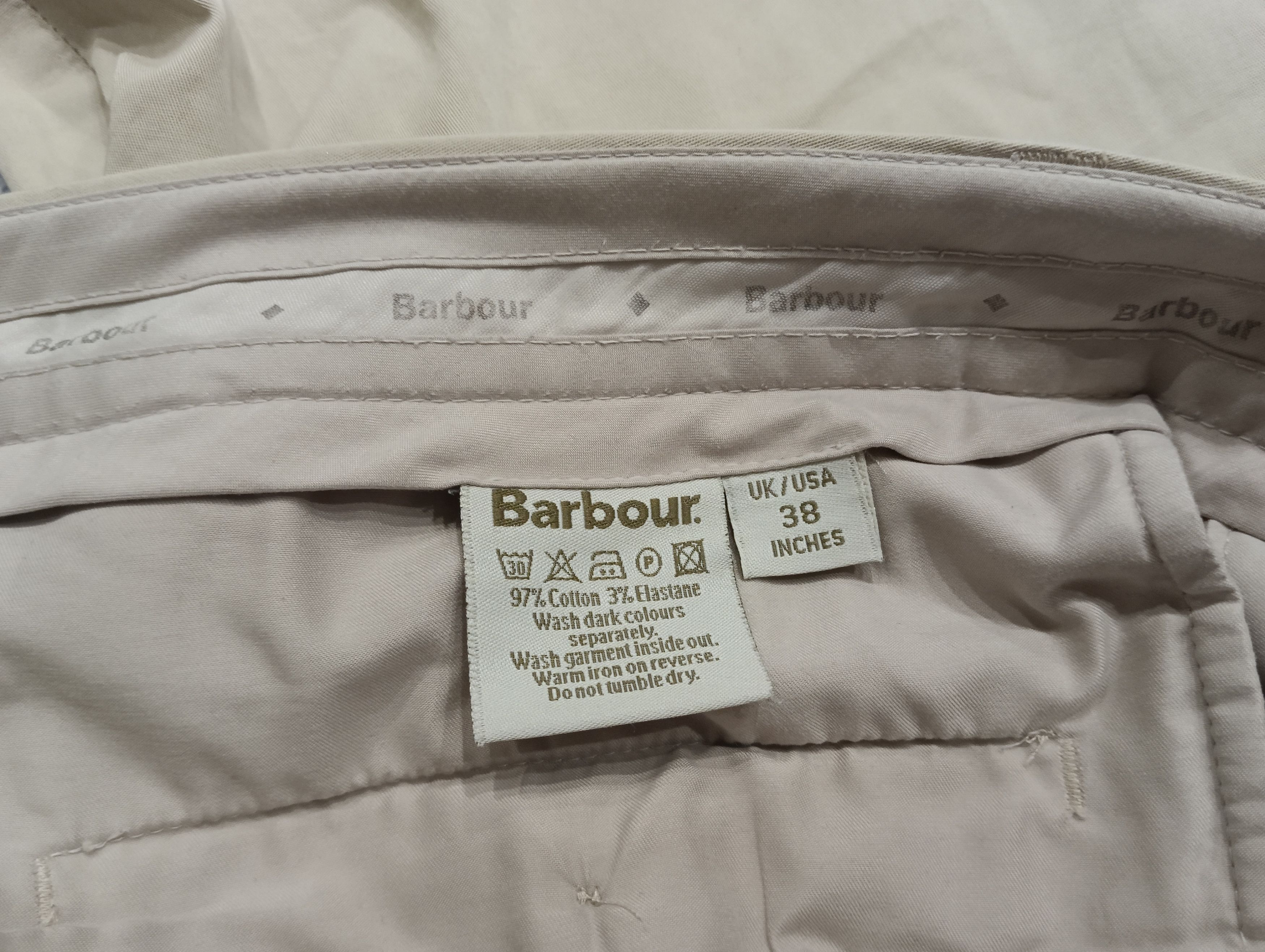 Barbour Barbour Men 38 Trousers Beige Size US 38 / EU 54 - 3 Thumbnail