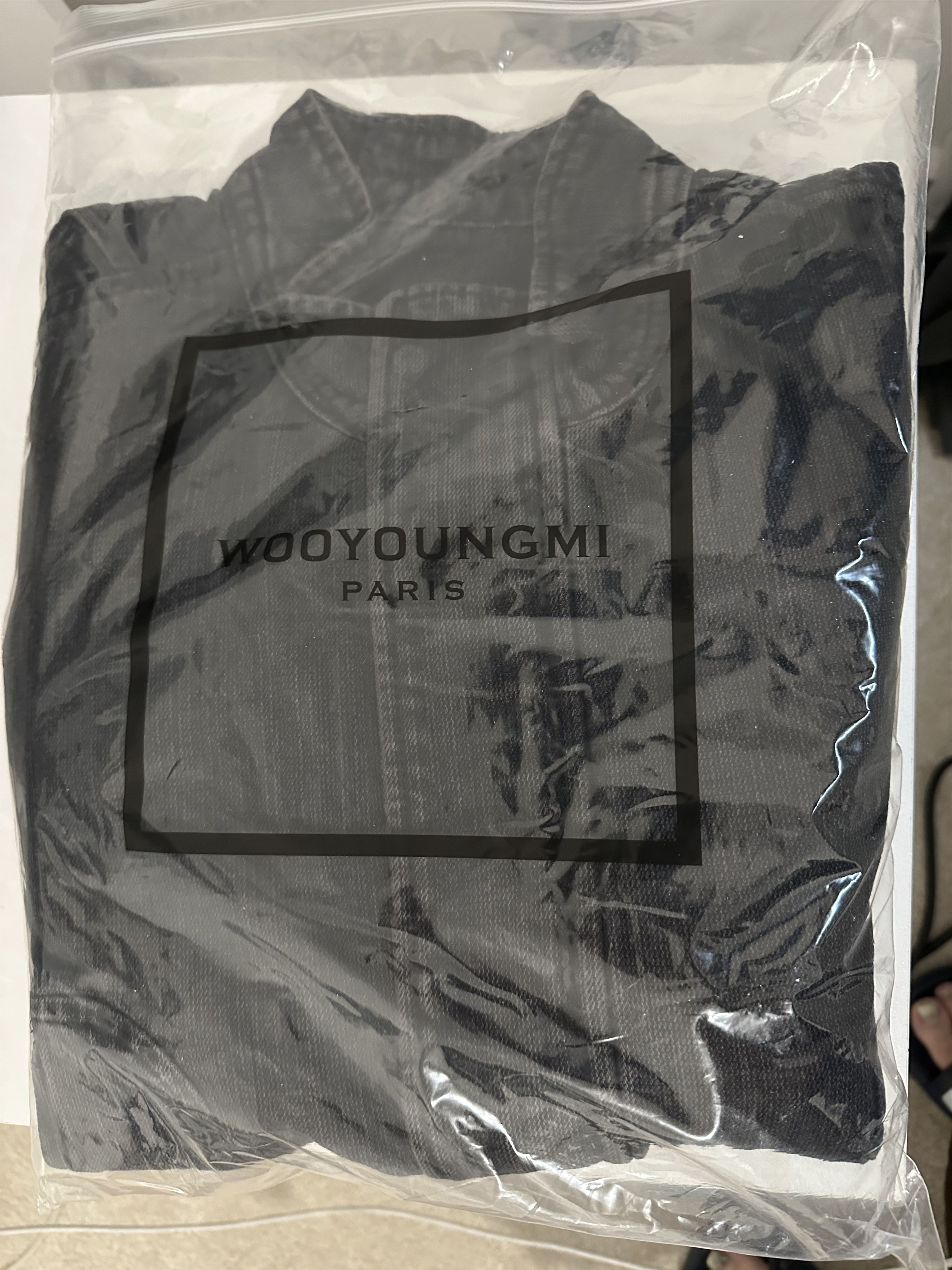 Wooyoungmi Wooyoungmi Black Denim Jacket Size XS / US 0-2 / IT 36-38 - 6 Thumbnail