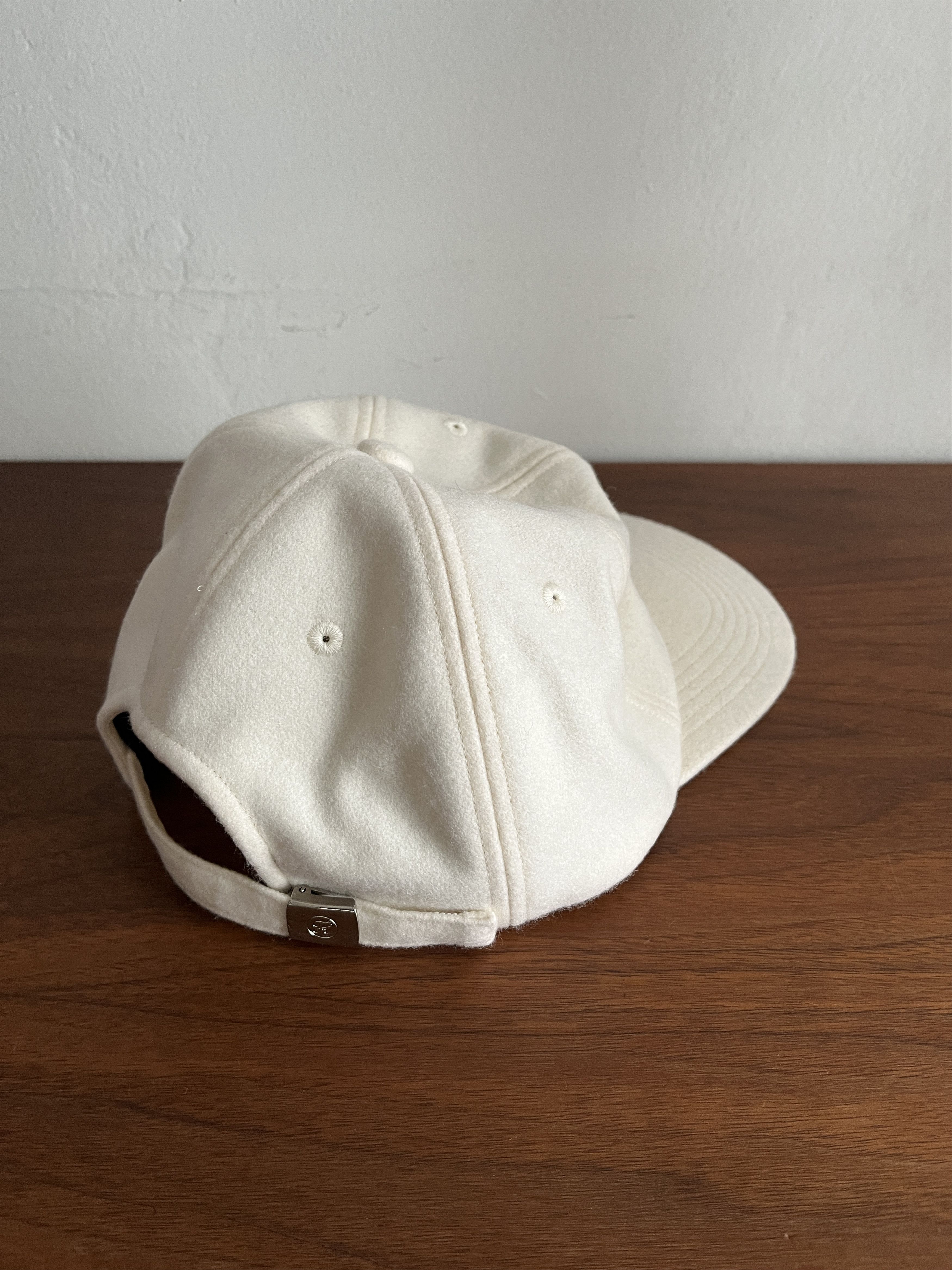KIJIMA TAKAYUKI white cap, wool Size ONE SIZE - 2 Thumbnail
