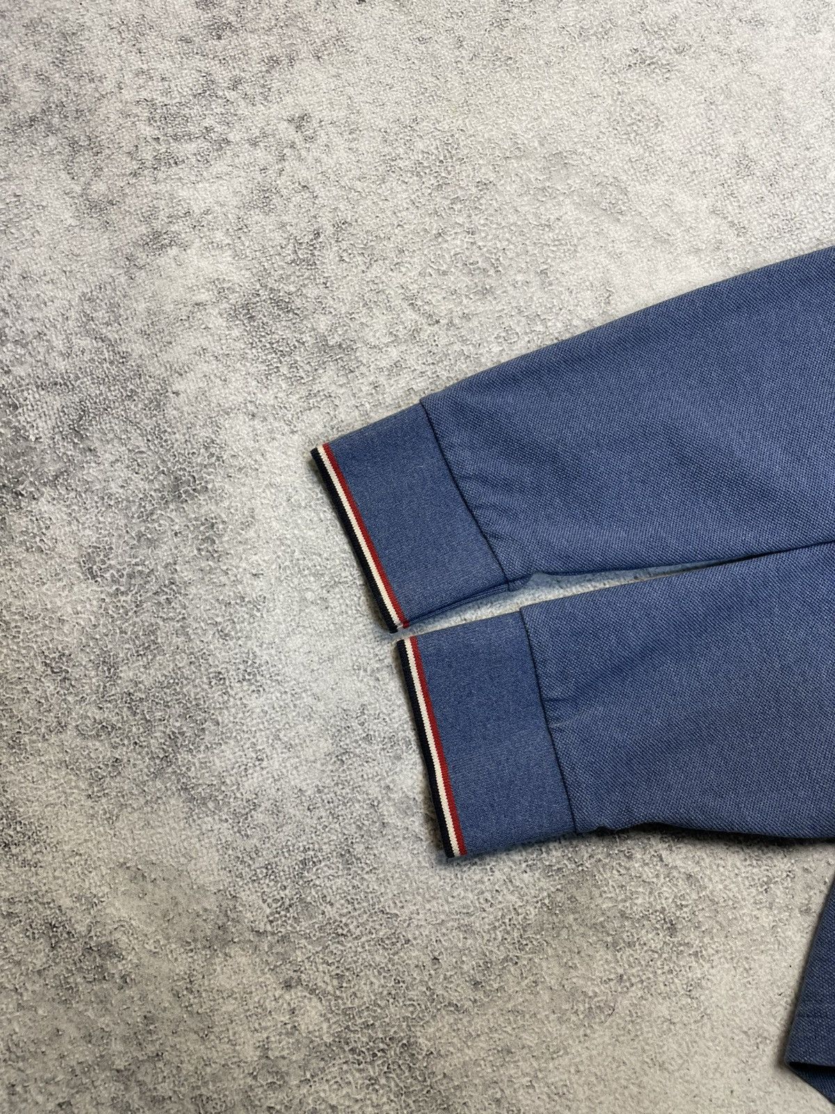 Moncler Rare Moncler Polo Shirt Long Sleeve Cotton Logo Size US S / EU 44-46 / 1 - 8 Thumbnail