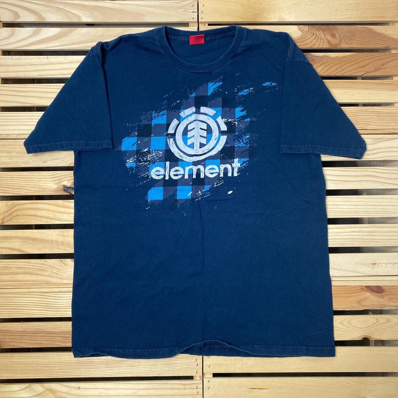 Element Vintage Element Skateboards Navy Blue Skate Tee Size Large Size US L / EU 52-54 / 3 - 1 Thumbnail