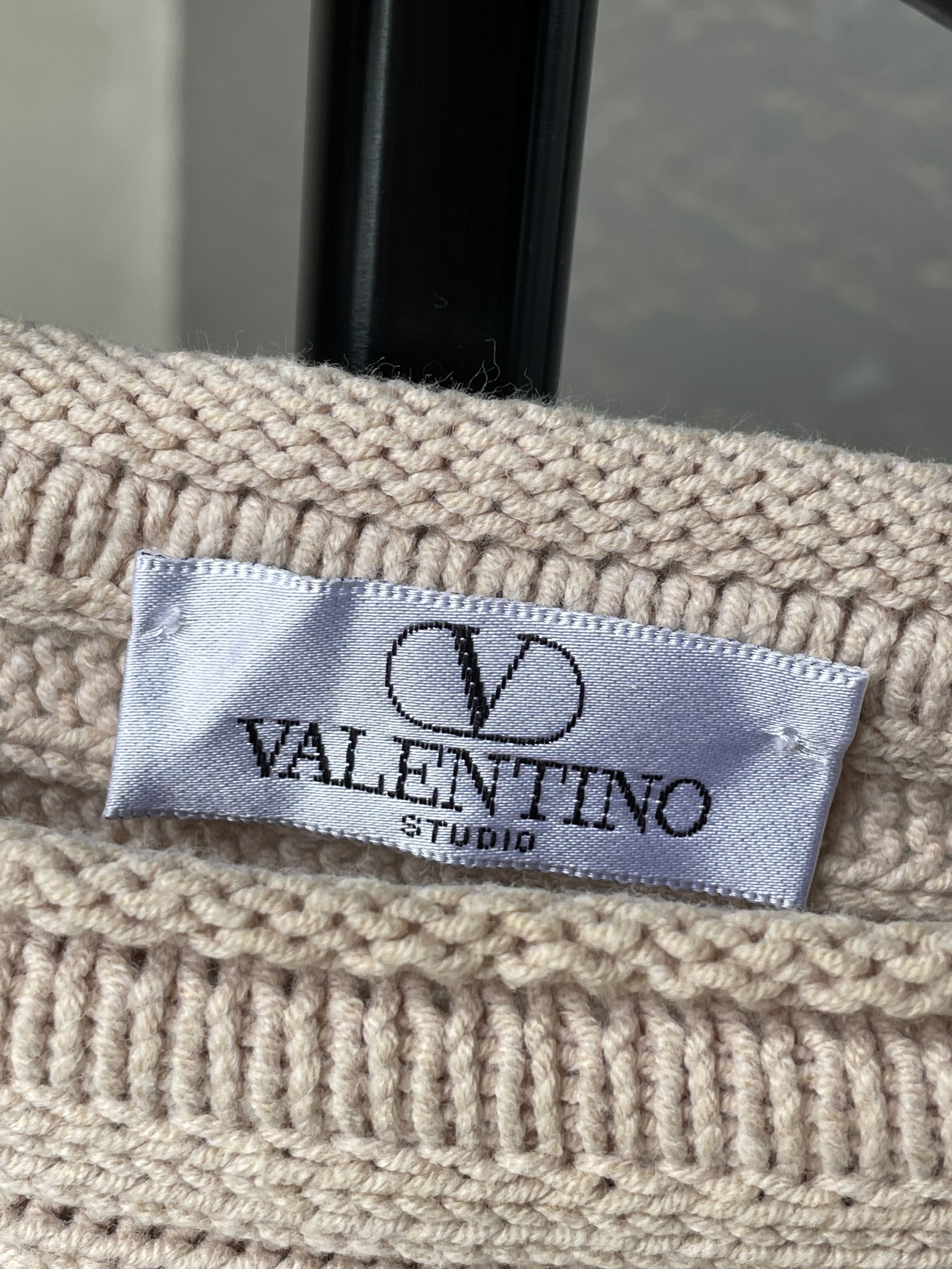 Valentino Vintage Valentino Studio Sweater Y2K Size US M / EU 48-50 / 2 - 9 Thumbnail