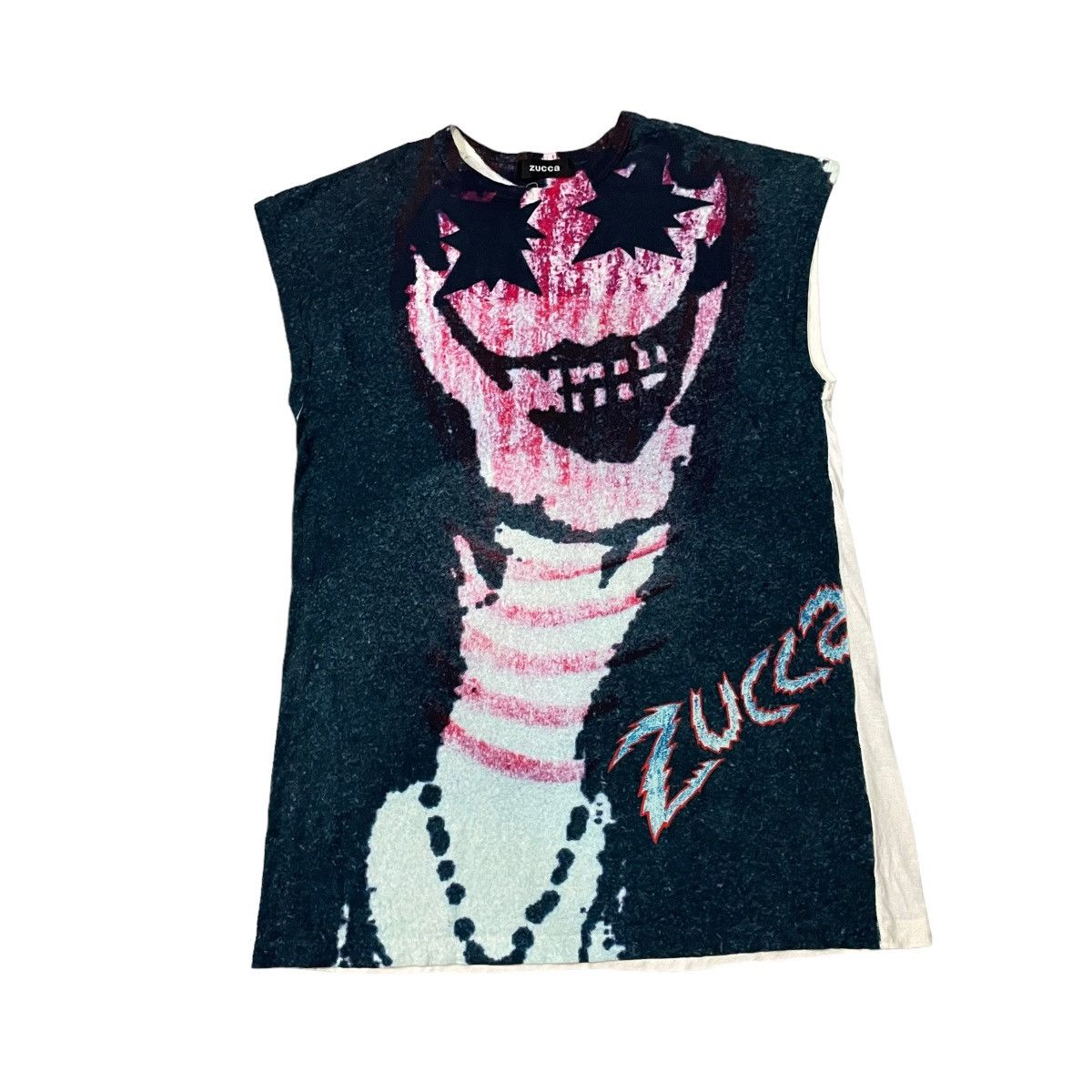 Vintage Zucca X Andreas Jenne/Skullux Sleeveless Tshirt