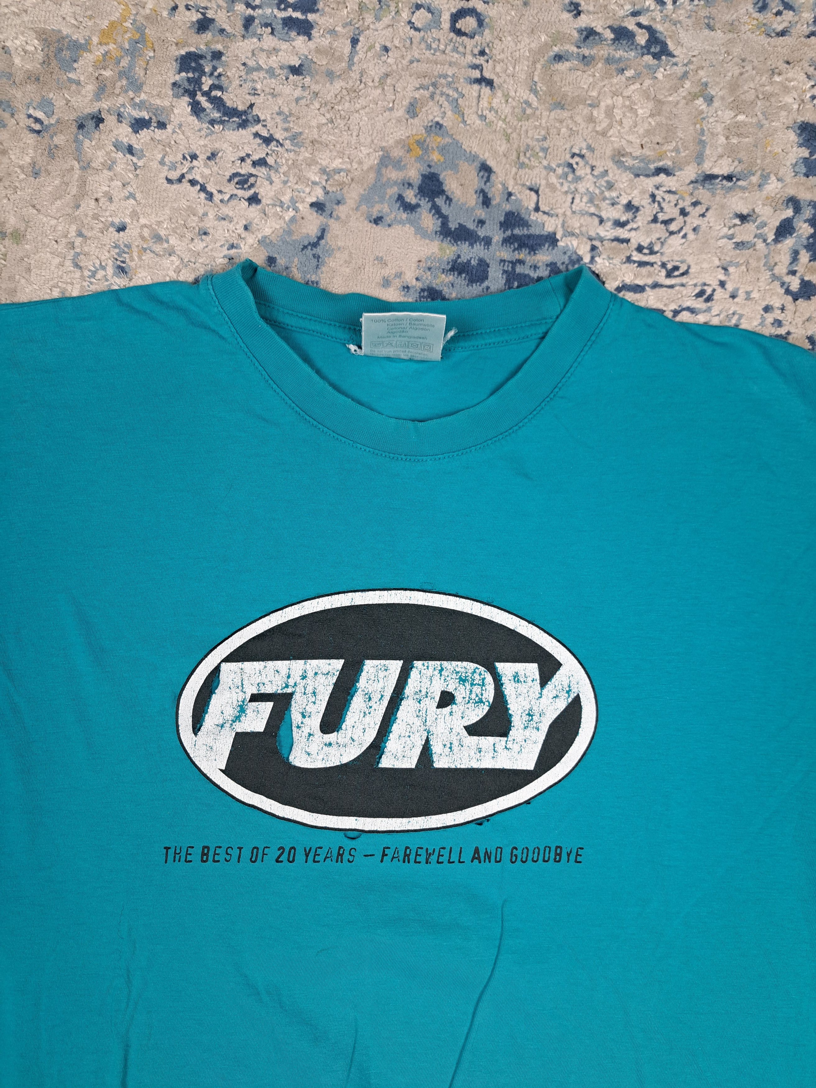 Band Tees Vintage 00s Fury in the Slaughterhouse Thrashed Tee Size US XL / EU 56 / 4 - 2 Thumbnail