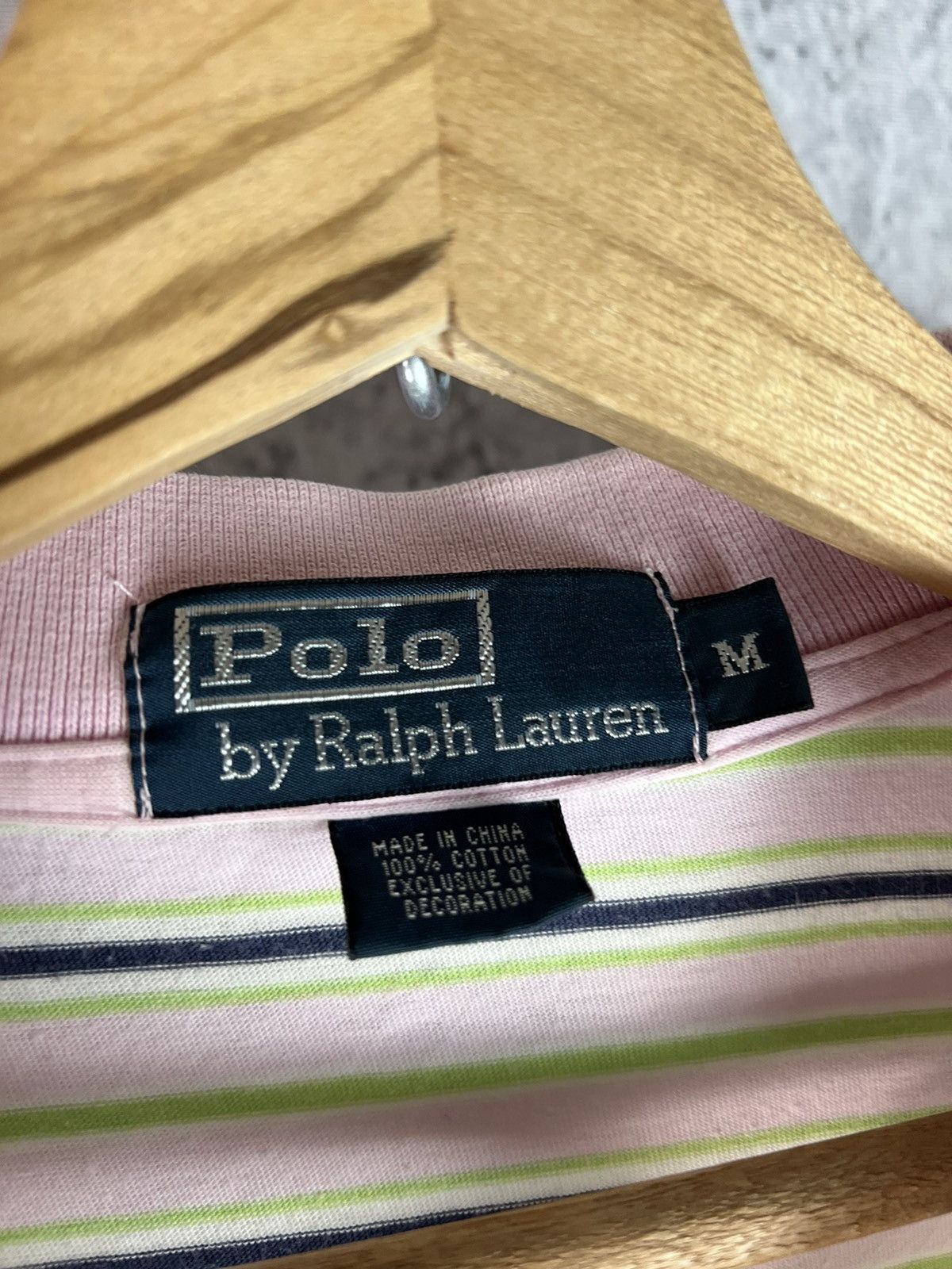Ralph Lauren Polo Ralph Lauren striped Vintage Polo Shirt L Size US M / EU 48-50 / 2 - 2 Thumbnail