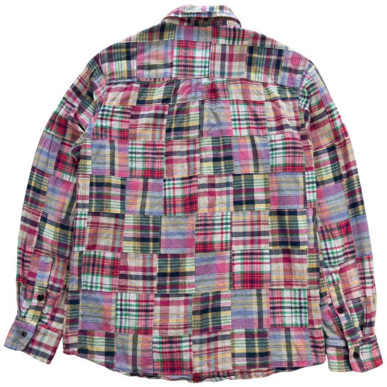 Stussy Vintage Stussy Patch Work Button Up Shirt Size M Size US M / EU 48-50 / 2 - 2 Thumbnail