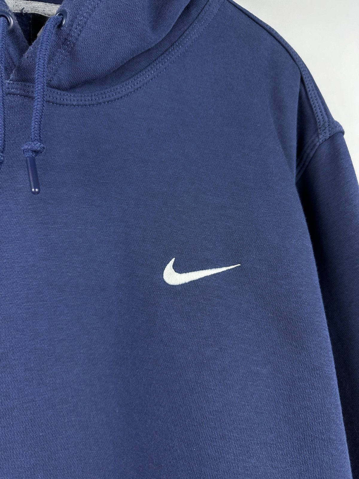 Nike × Vintage Y2K Nike Swoosh Logo Hoodie Size US XL / EU 56 / 4 - 4 Thumbnail