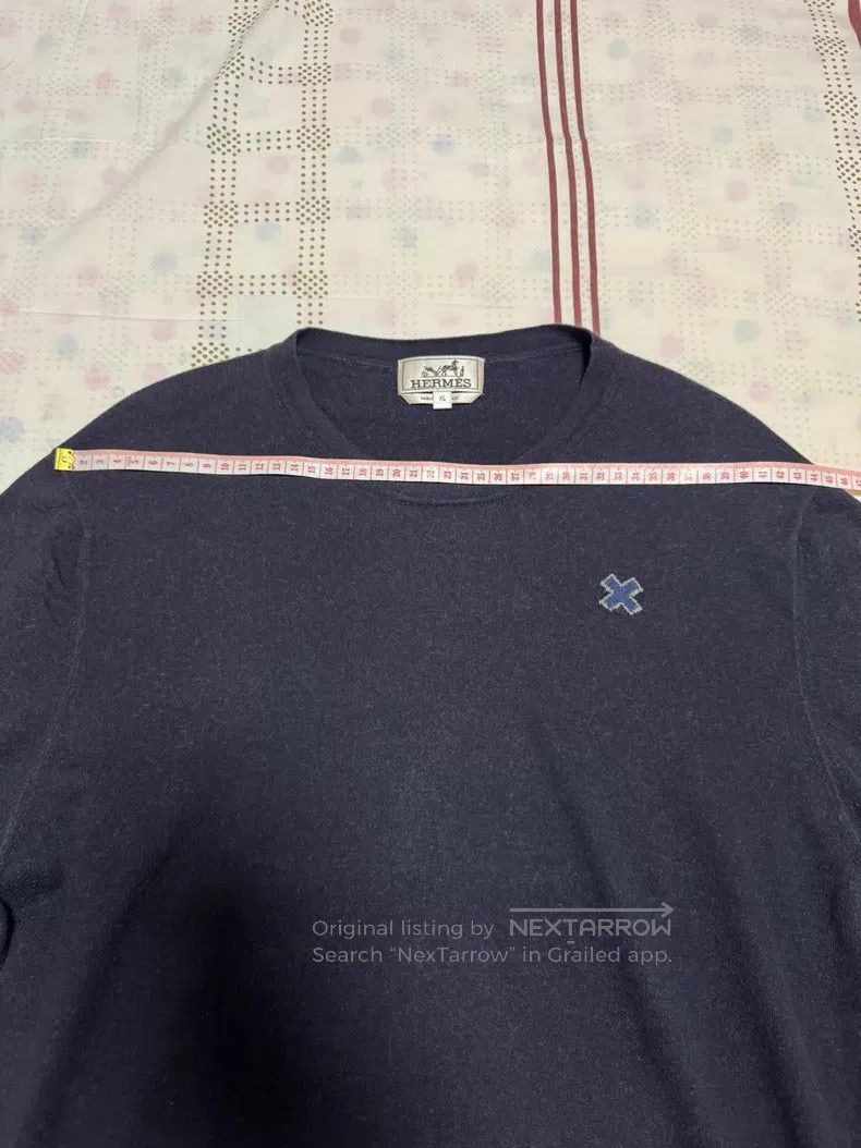 Hermes Hermes Cashmere Sweater, Embroidered Pattern Size US XL / EU 56 / 4 - 3 Thumbnail