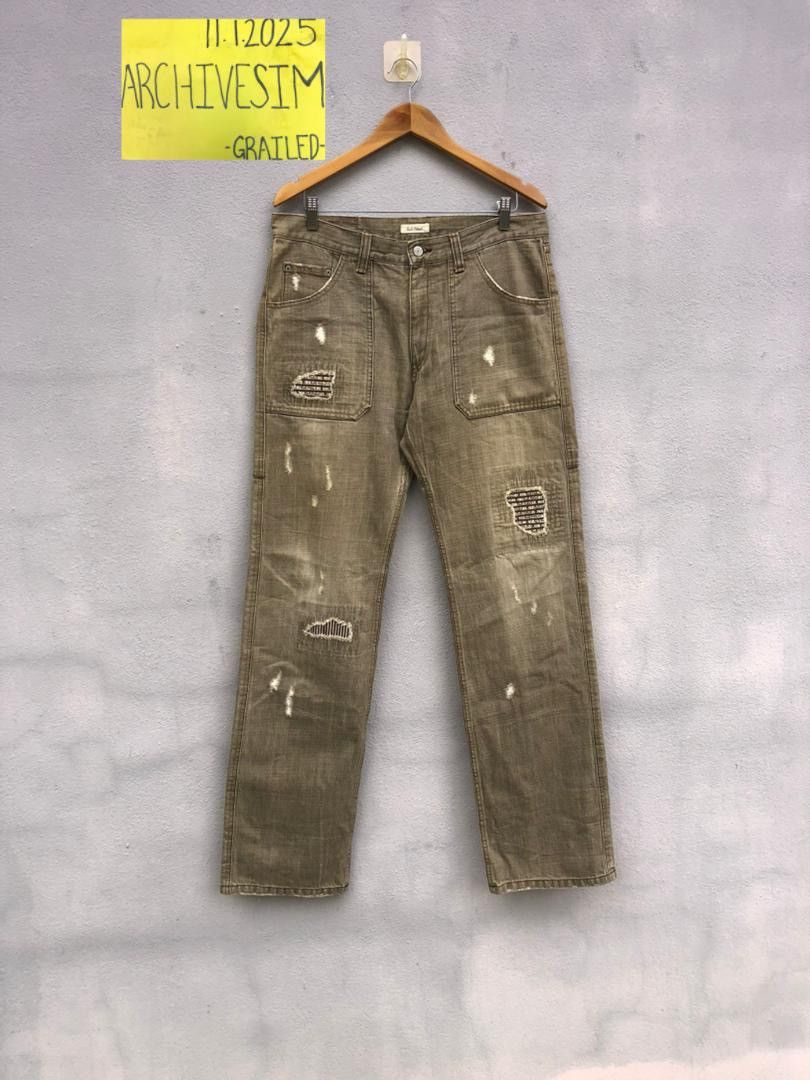 Karl Helmut Karl Helmut Distressed Capenter Jeans Size US 35 - 2 Thumbnail