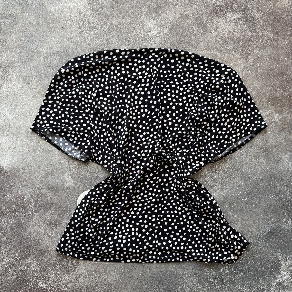 Hysteric Glamour 2000’s Aesthetic Boho Y2K Polka Dot Fitted Blouse Size XL / US 12-14 / IT 48-50 - 6 Thumbnail