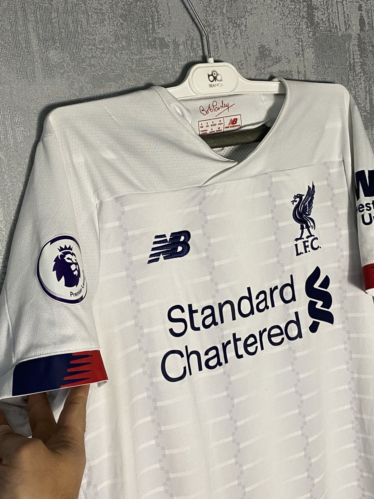 New Balance 2019 Liverpool New Balance Soccer Football Jersey Mens Size US S / EU 44-46 / 1 - 6 Thumbnail