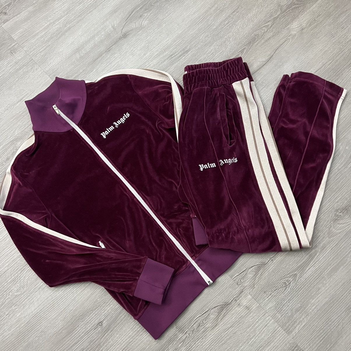 Palm Angel Velvet Track Suit