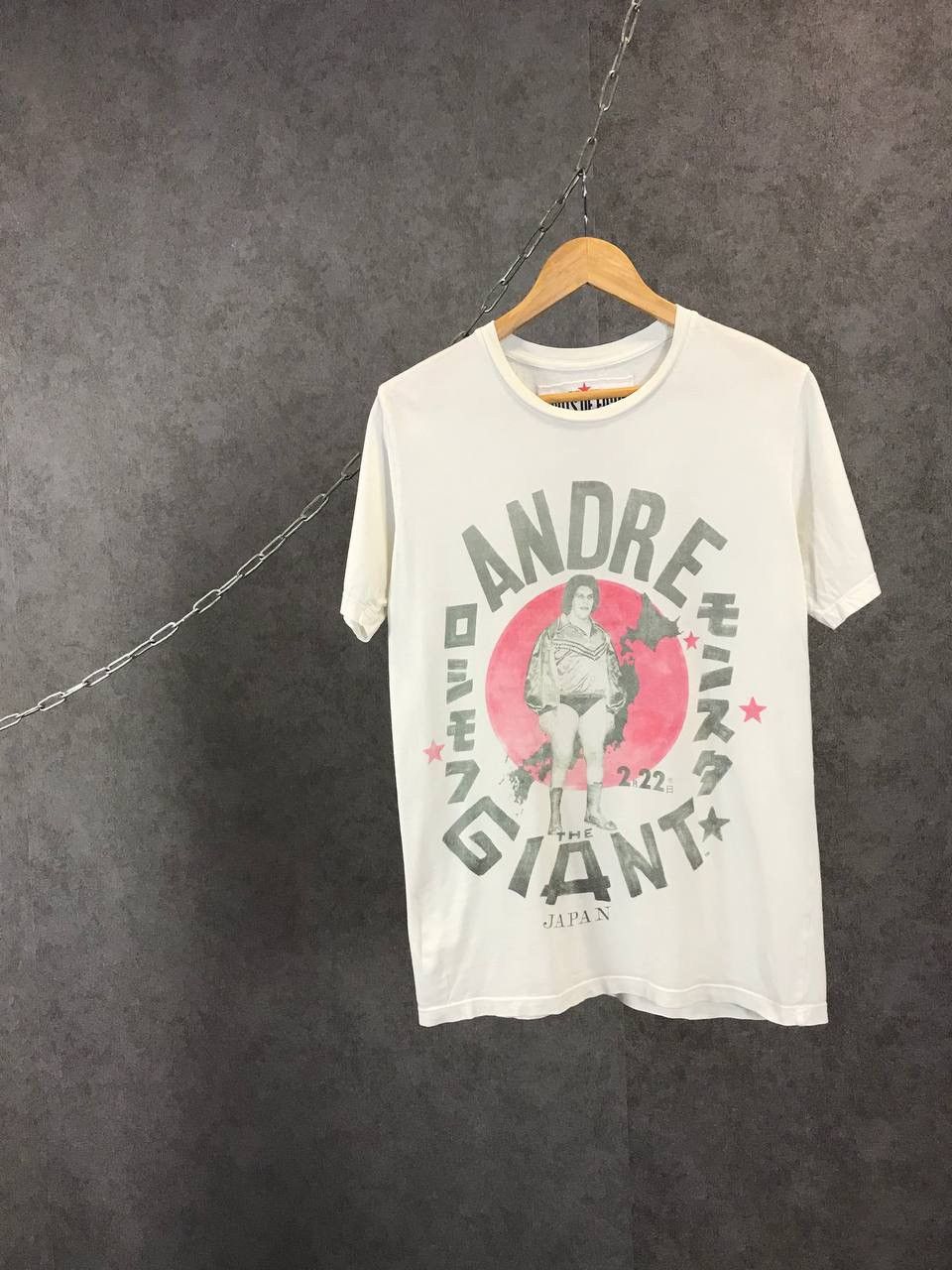 WWE Andre The Giant made in USA WWE WWF tee Size US S / EU 44-46 / 1 - 1 Thumbnail