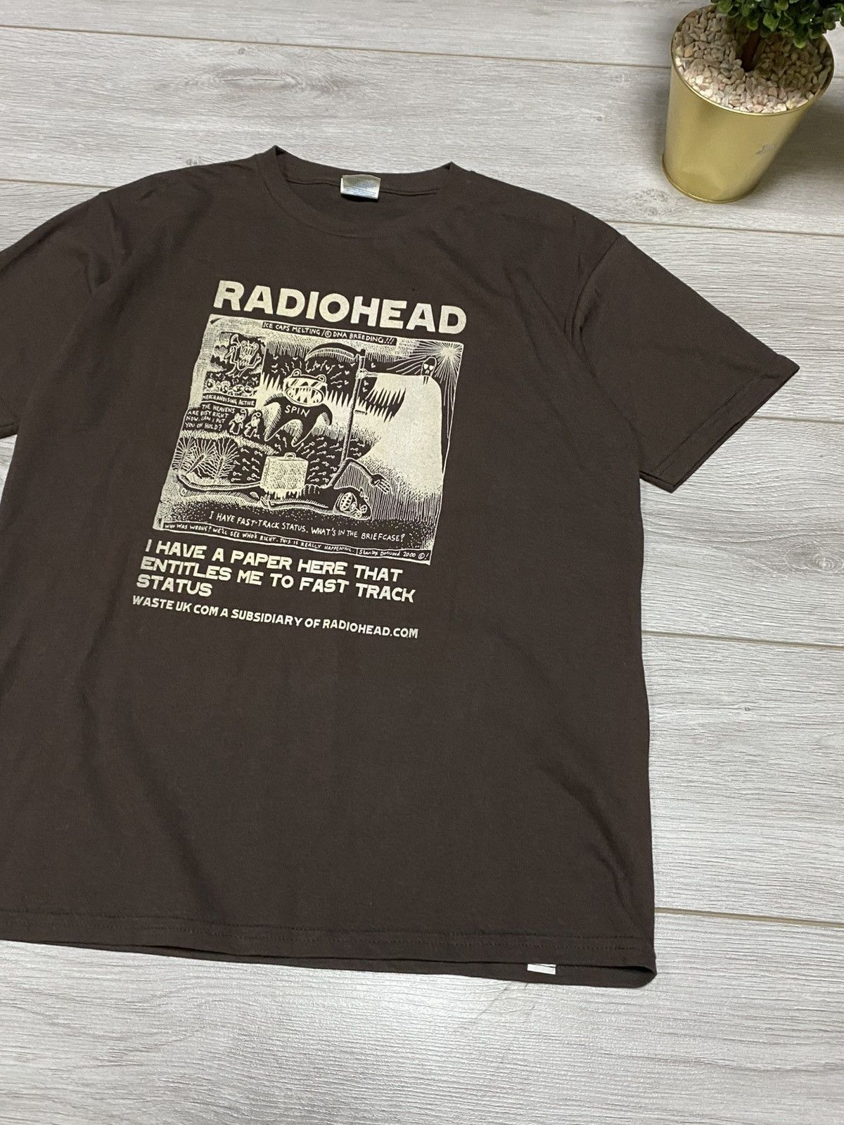 Band Tees Radiohead 2000 ice caps melting tee shirt i have Size US XL / EU 56 / 4 - 3 Thumbnail