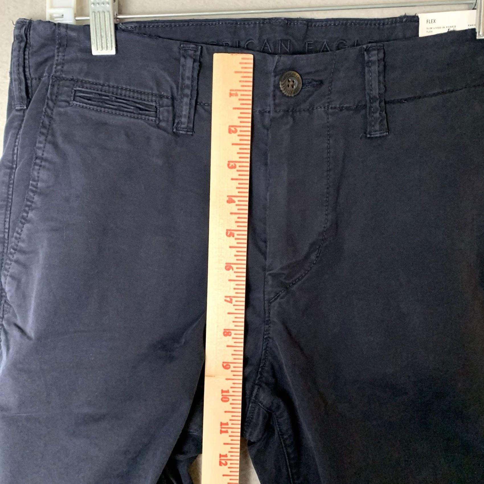 American Eagle Outfitters American Eagle Pants Men 29x30 Blue Slim Lived In Khakis Office Siren Preppy Size US 29 - 6 Thumbnail
