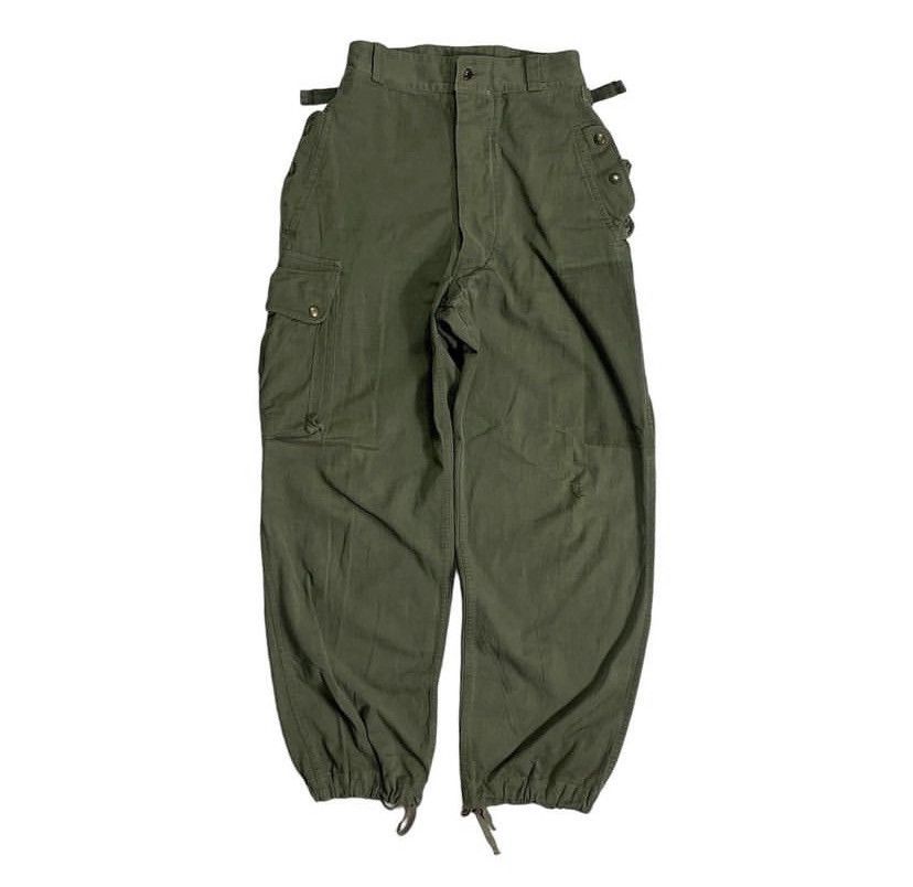 image of Military x Vintage French Army Hbt 1950S in Miltary Green, Men's (Size 31)