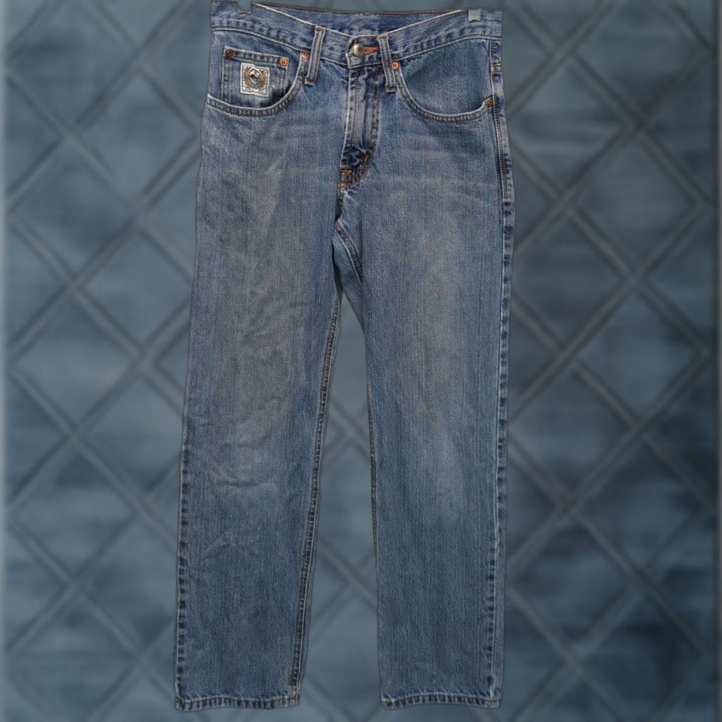 Vintage VINTAGE Cinch White Label Jeans Men 28x30 Blue Denim 5-Pocket Western Style Relaxed Regular Straight Size US 28 / EU 44 - 1 Thumbnail