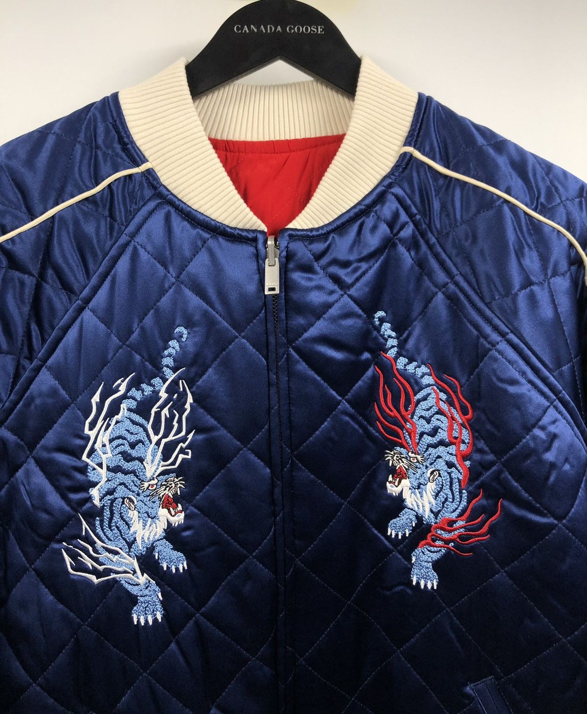 Other Azuki Twin Tigers Reversible Jacket Small Size US S / EU 44-46 / 1 - 6 Thumbnail