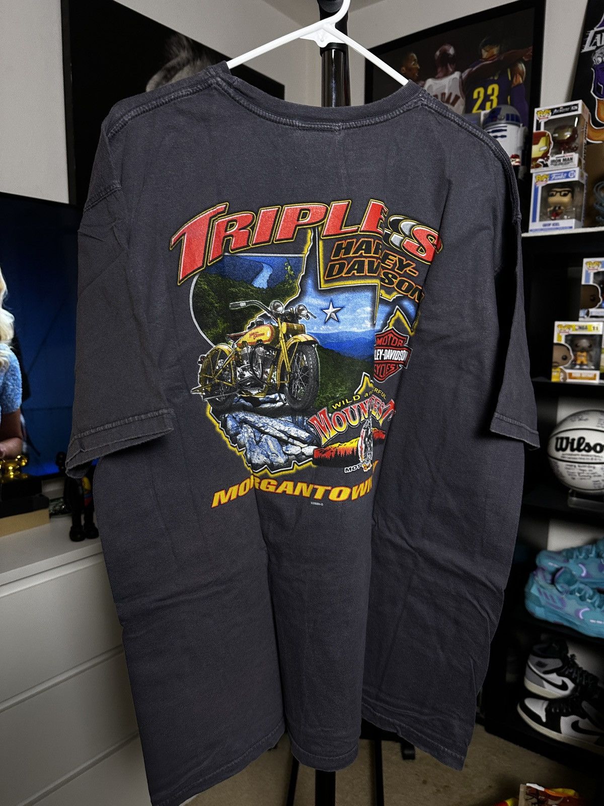 Harley Davidson Vintage Harley Davidson Tee🔥 Size US XL / EU 56 / 4 - 4 Thumbnail