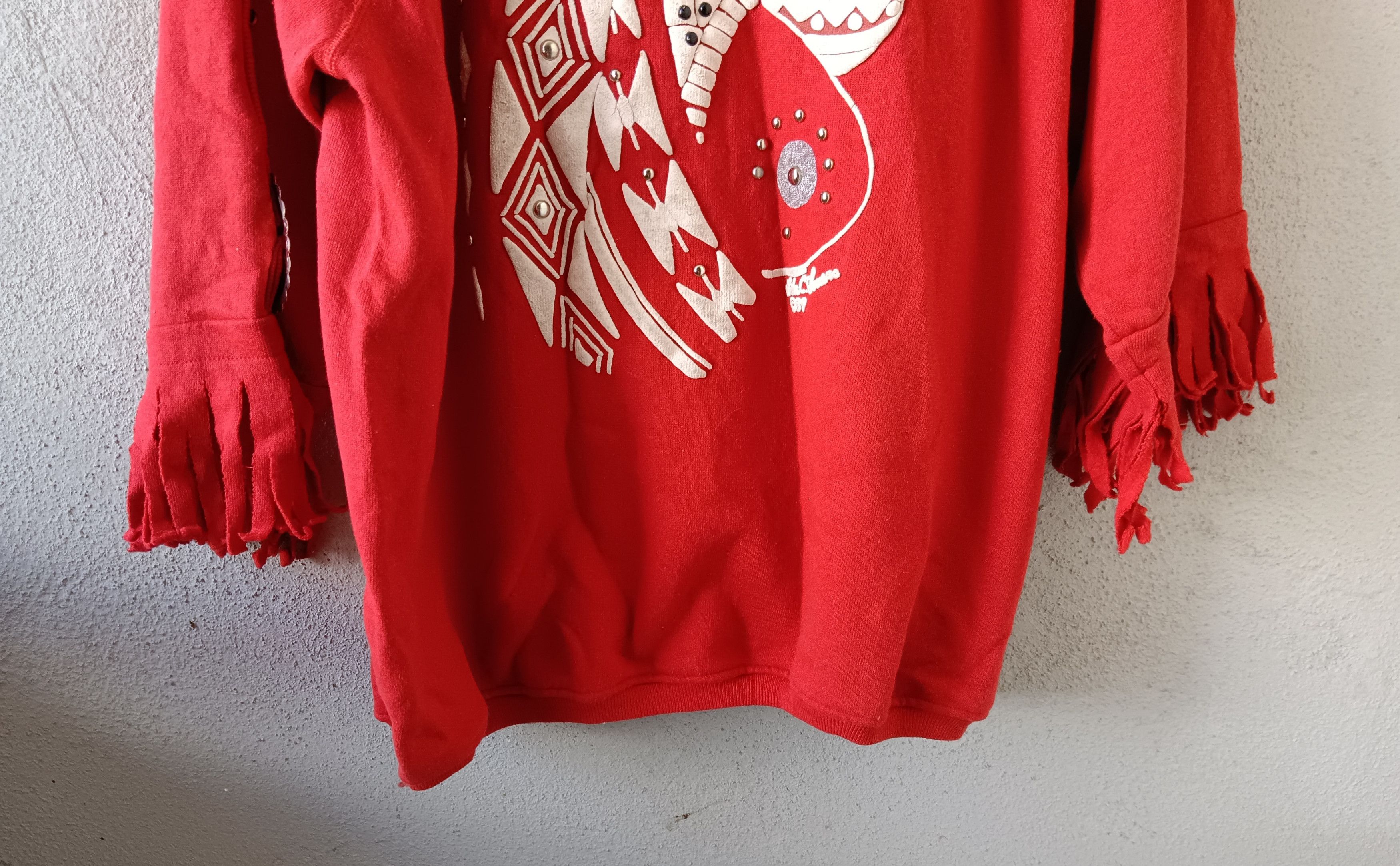 Vintage LIDA Women's Vintage 80s Sweatshirt USA Size L / US 10 / IT 46 - 4 Thumbnail