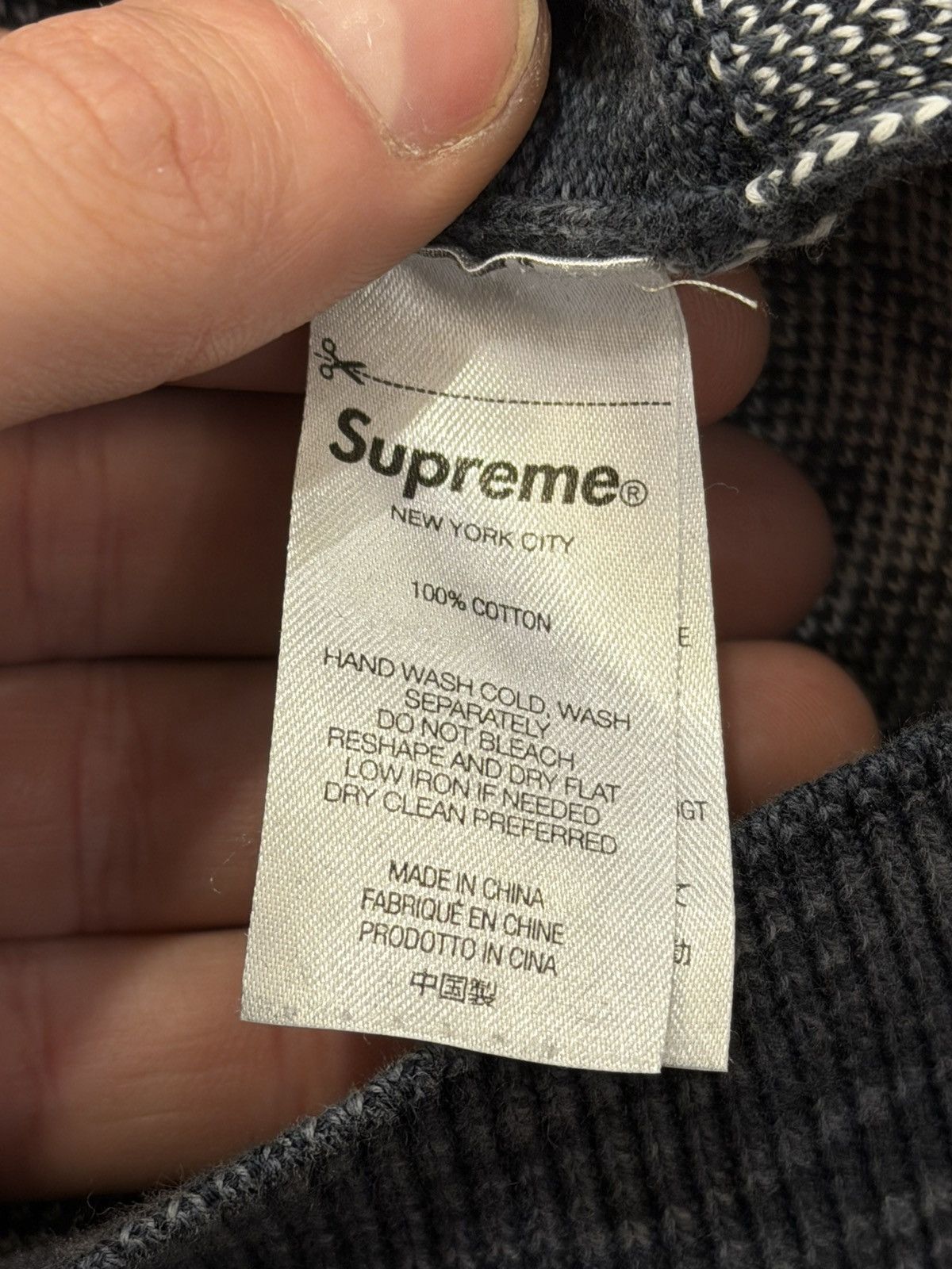 Missoni × Supreme Missoni x Supreme Zip Long Sleeve Polo - Black Size US L / EU 52-54 / 3 - 6 Thumbnail