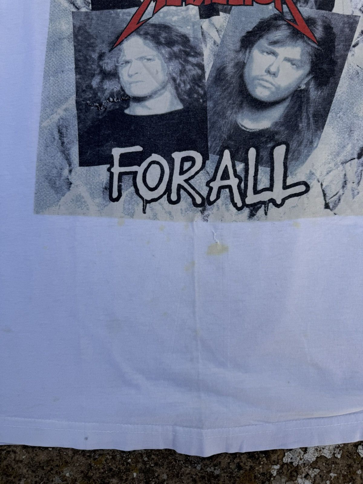 Metallica 1988 Vintage Metallica And Justice For All Tee Size US L / EU 52-54 / 3 - 7 Thumbnail