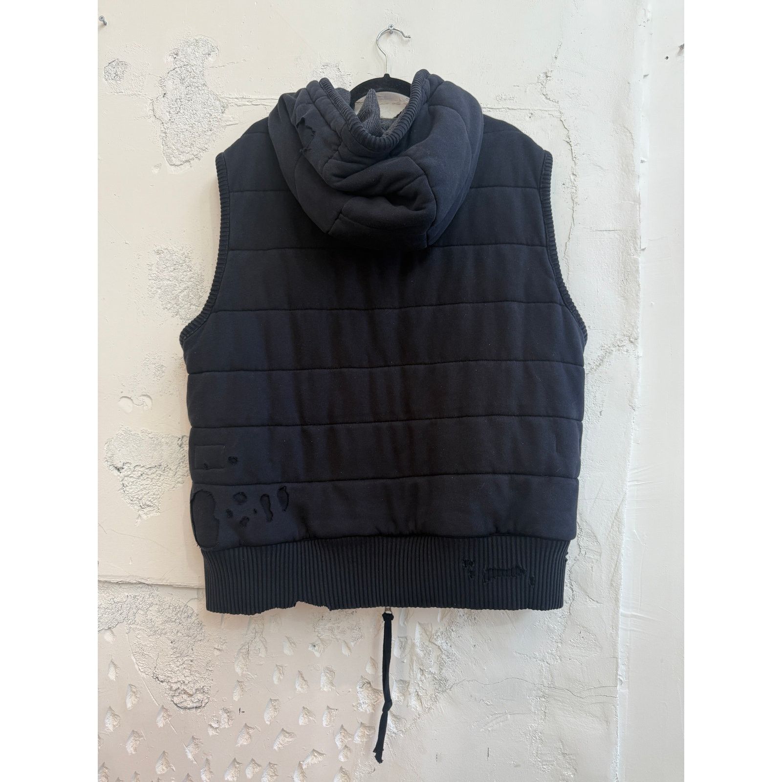 Greg Lauren Greg Lauren SAMPLE Puffy Fleece Hooded Zip Front Vest Size US XL / EU 56 / 4 - 2 Thumbnail