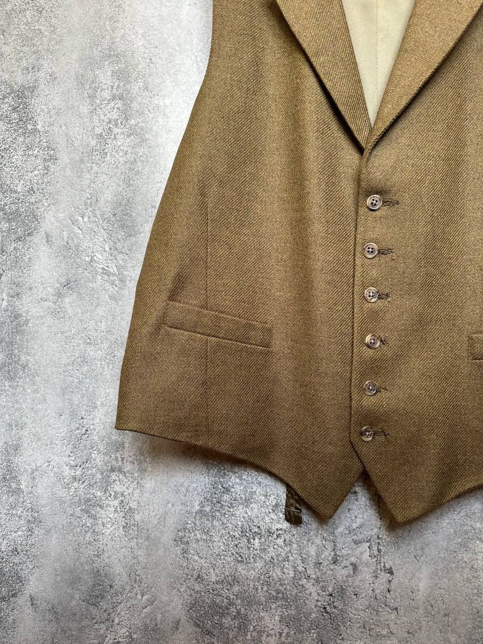 Nordstrom John W. Nordstrom Wool Cashmere Vest USA Vintage Classic Size 54R - 7 Thumbnail