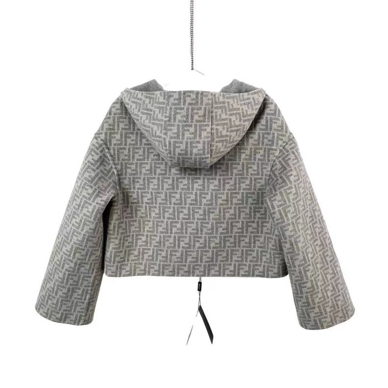 Fendi Fendi size 38 Old flower full-printed double-sided coat Size US XXS / EU 40 - 2 Thumbnail