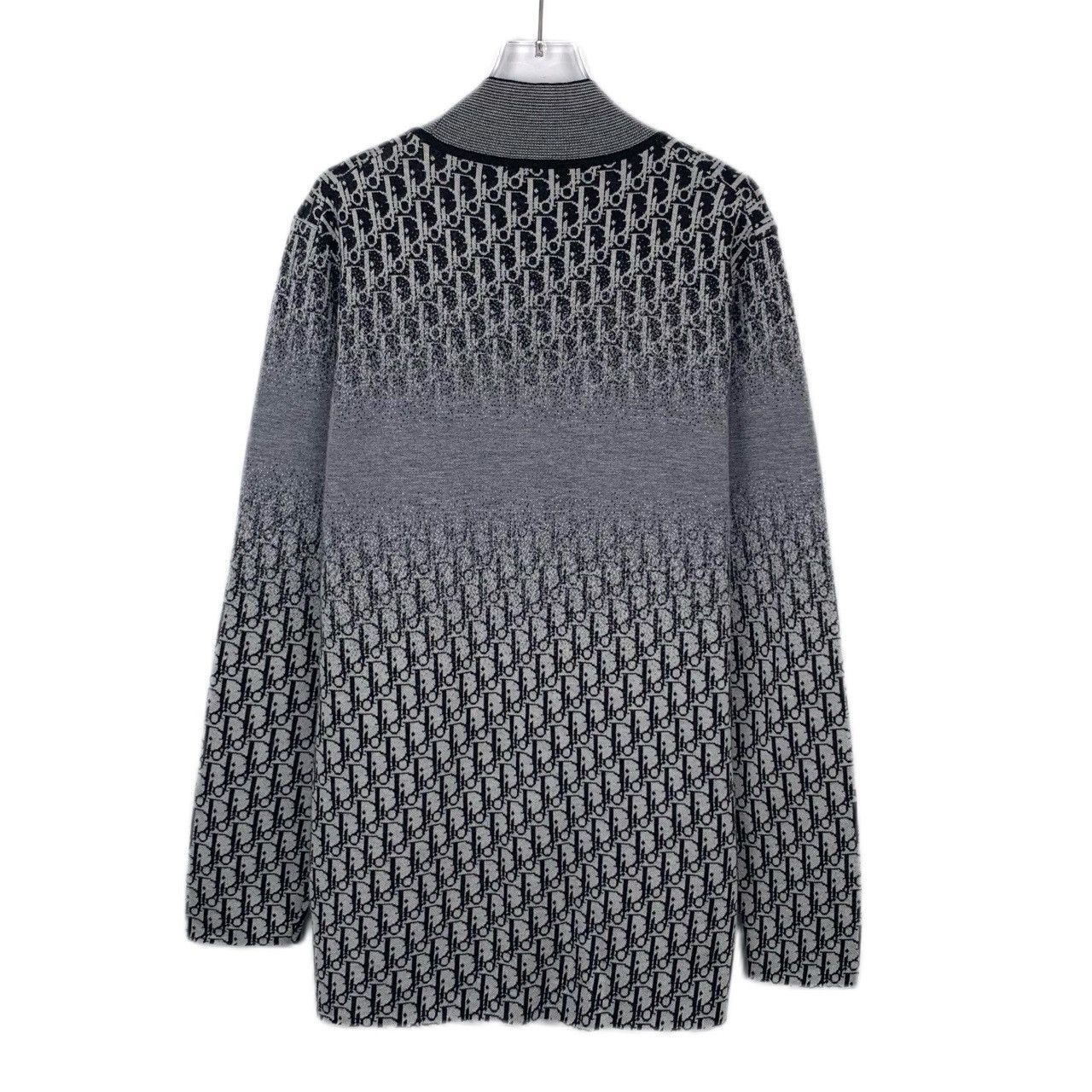 Dior Dior Monogram All Over Printed Cashmere Knit Sweater K26WX Size M / US 6-8 / IT 42-44 - 2 Thumbnail