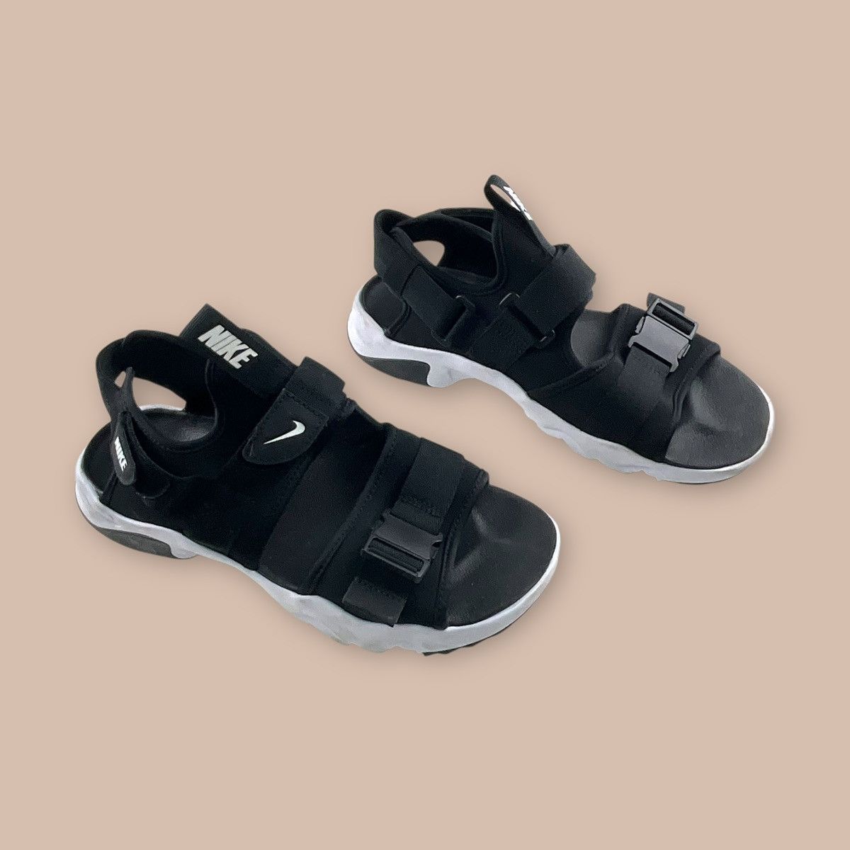 Nike Nike Canyon Sandal 'Black White' Size US 9 / EU 42 - 5 Thumbnail