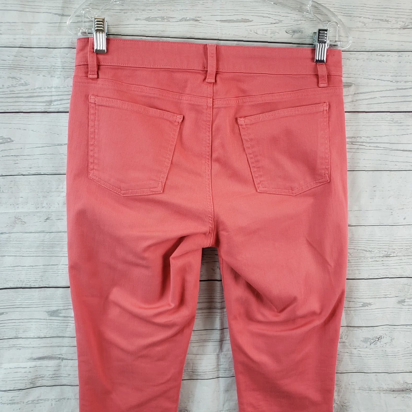 Eileen Fisher Eileen Fisher Womens Skinny Jeans Sz 4 Pink Mid Rise Organic Cotton Jeans Ladies Skinny Pink 4 Womens Mens? Size 27" / US 4 / IT 40 - 4 Thumbnail