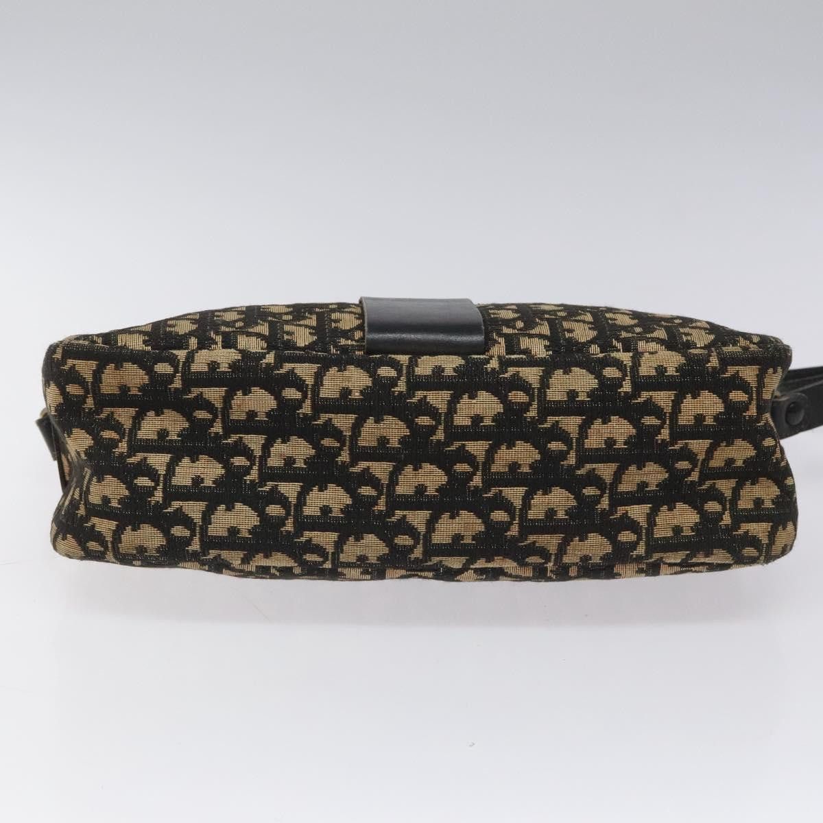 Dior DIOR Trotter Canvas Shoulder Bag Navy Gold Size ONE SIZE - 5 Thumbnail