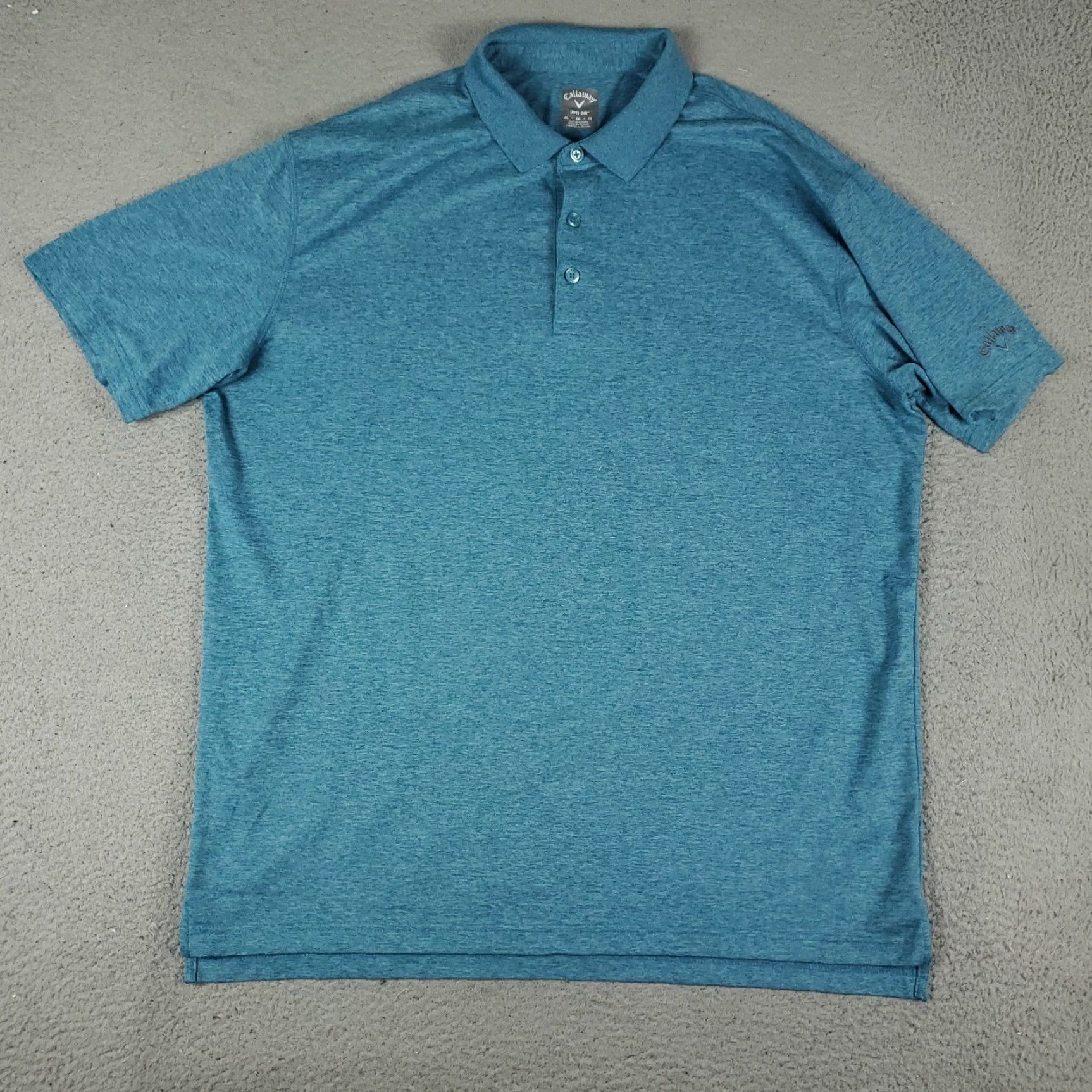Callaway Callaway Polo Shirt Mens Size XL Blue Opti Dri Fit Golf Short Sleeve Size US XL / EU 56 / 4 - 2 Thumbnail